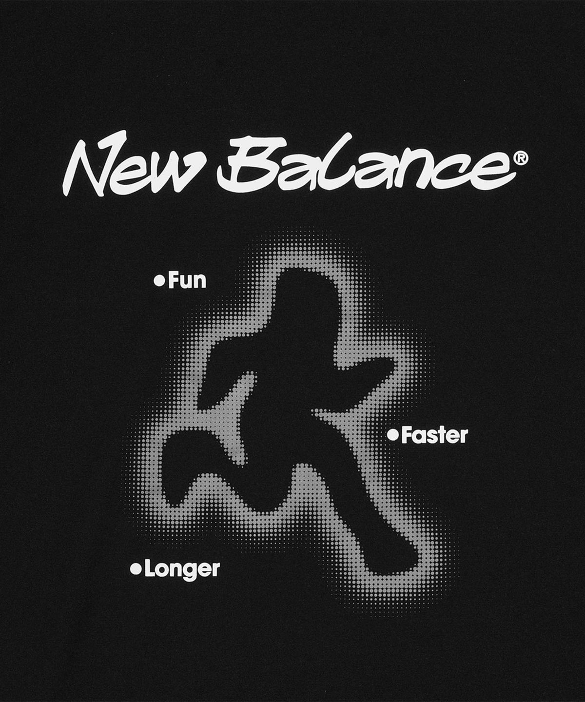 뉴발란스(NEW BALANCE) NBNEG25403 / UNI RC FROZEN 러너스 반팔티 (BLACK)