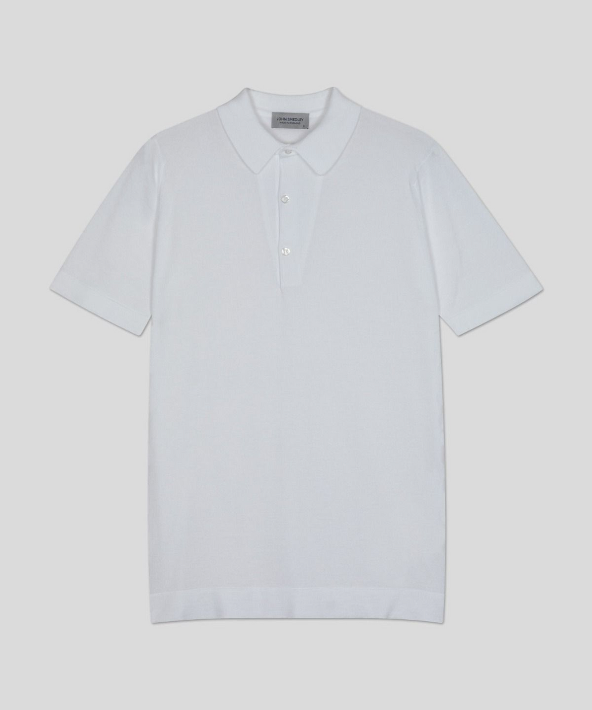 존 스메들리(JOHN SMEDLEY) MYCROFT Sea Island Cotton Polo Shirt Core 10 Colors