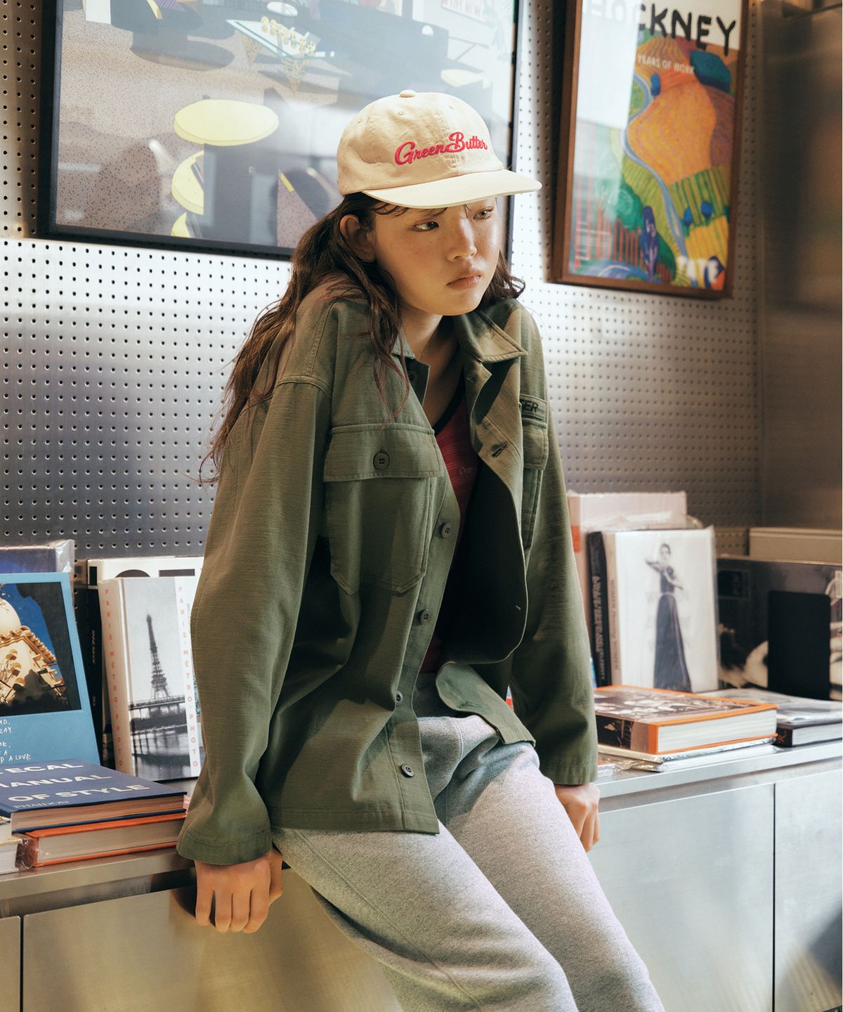 그린버터(GREENBUTTER) Field Shirt Jacket (Khaki)