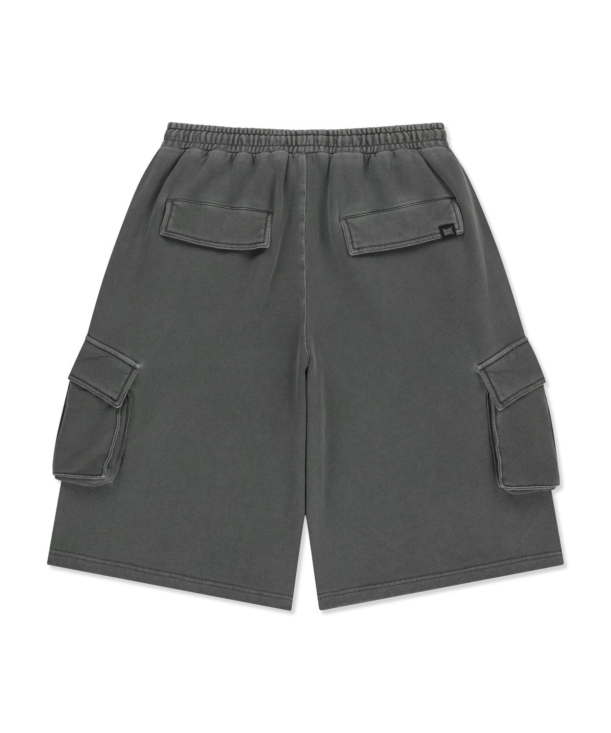 브라운브레스(BROWNBREATH) DYED PIGMENT SHORTS - CHARCOAL