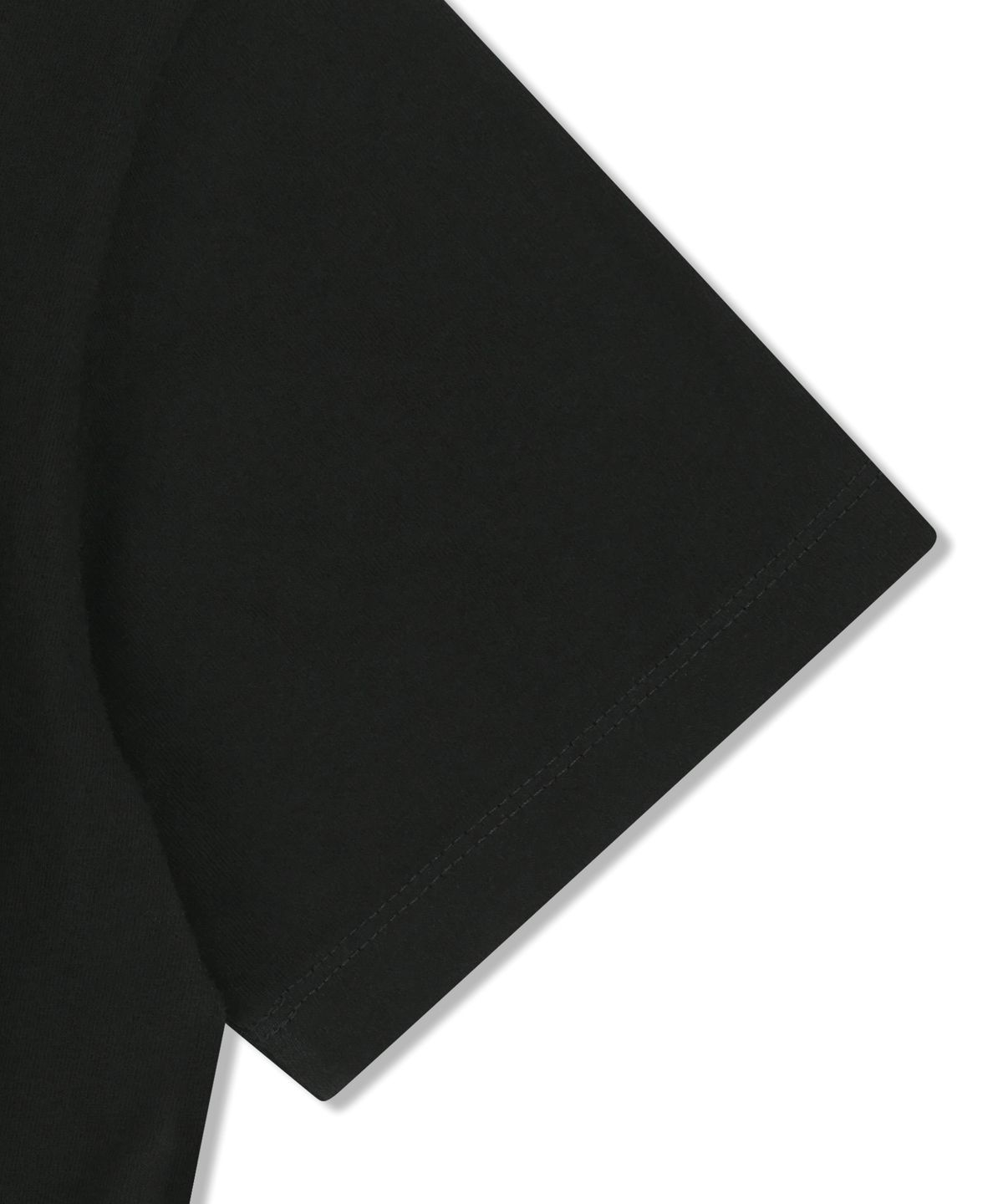 브라운브레스(BROWNBREATH) W TAG CROP TEE - BLACK