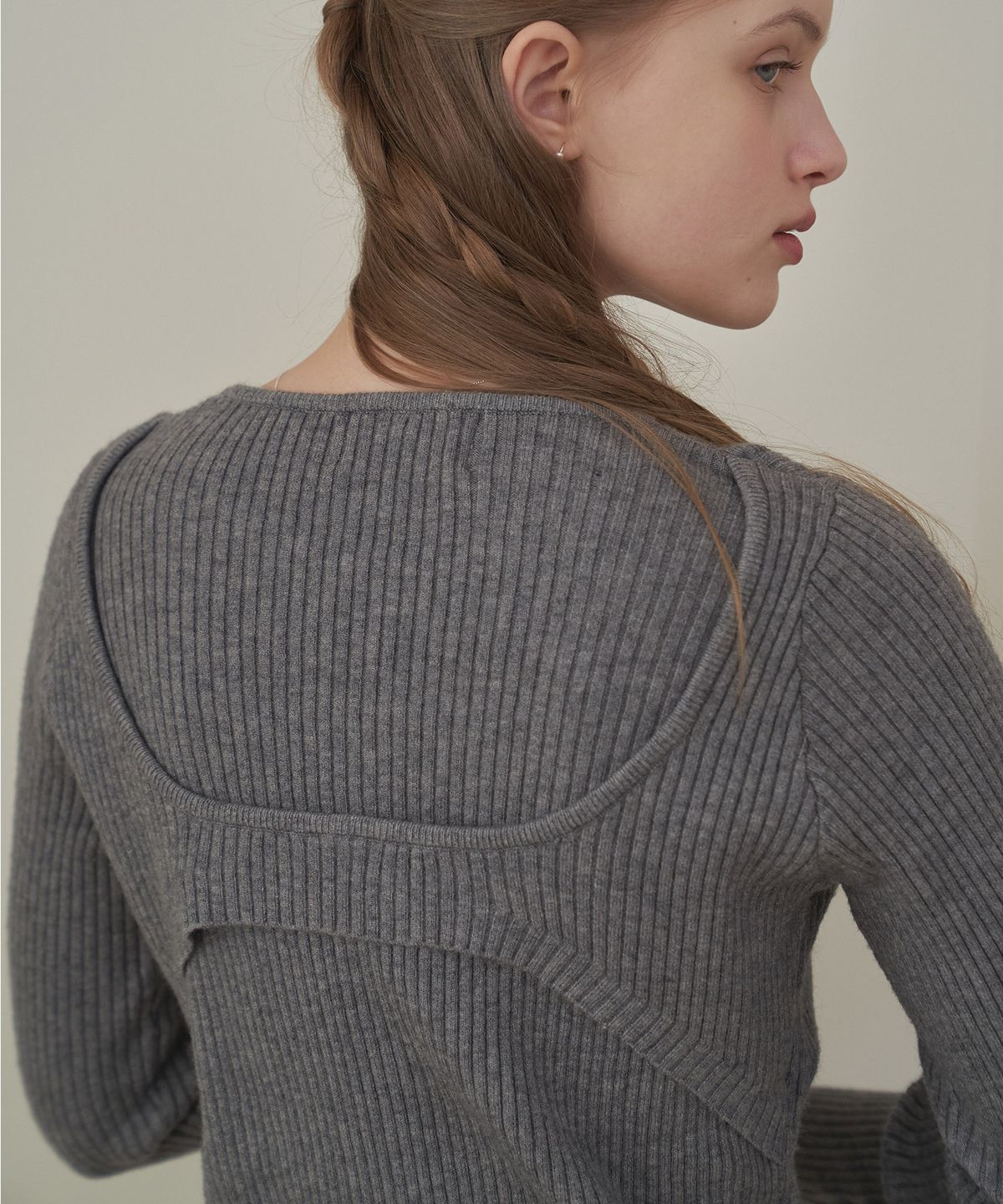 플로브(FLOVE) LAYERED BALLET KNIT_CH