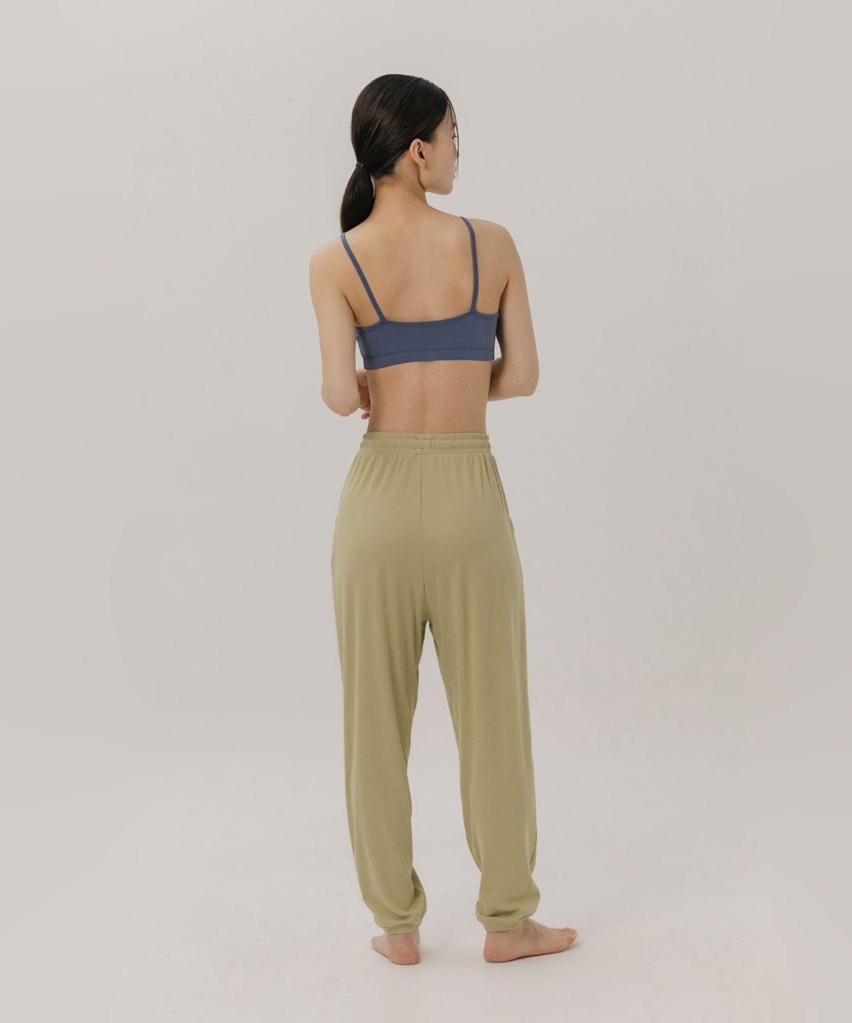 소함소함(SOHAMSOHAM) Rib jogger pants_3colors