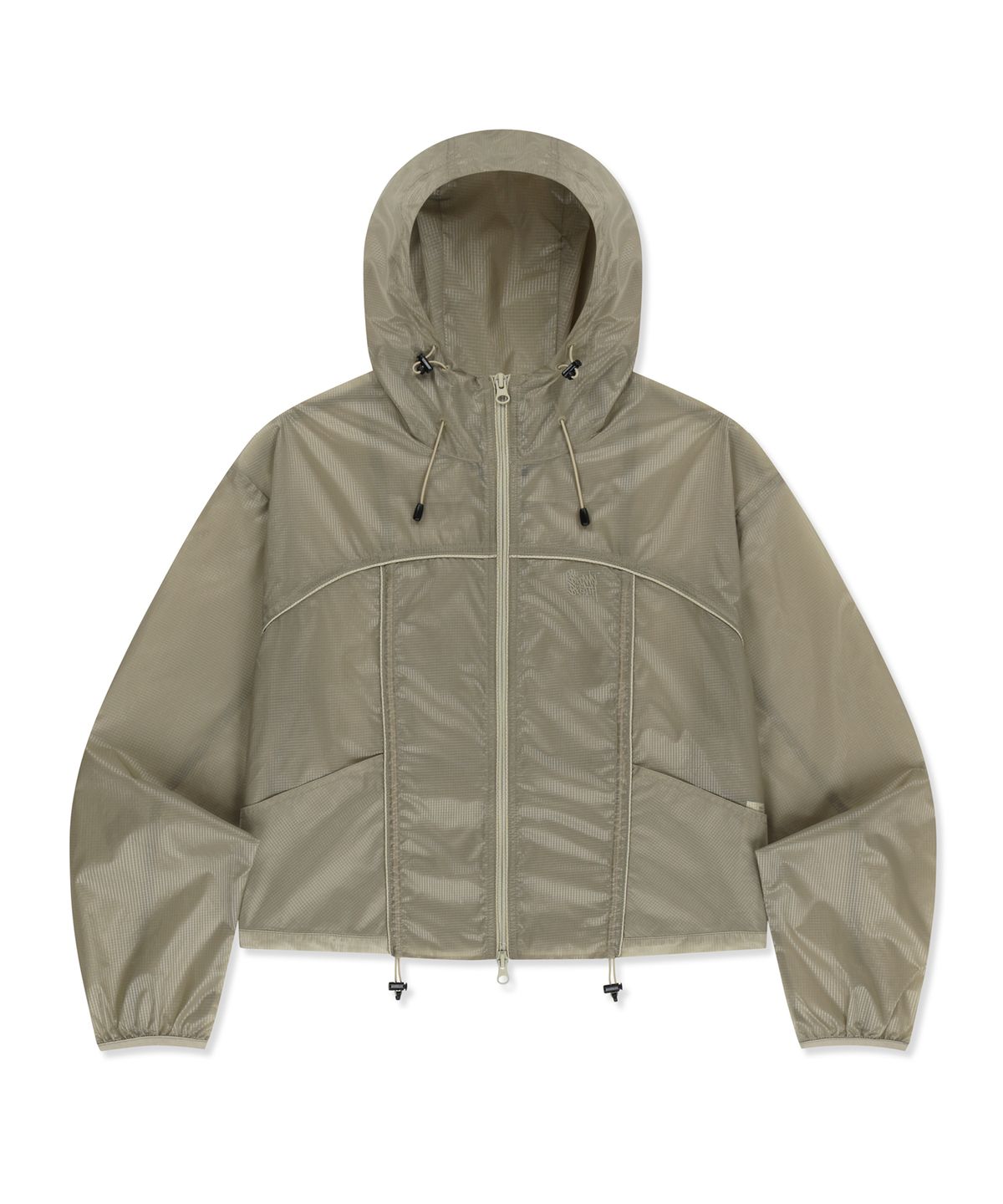 브라운브레스(BROWNBREATH) W SHRRING LIGHT WINDBREAKER - BEIGE