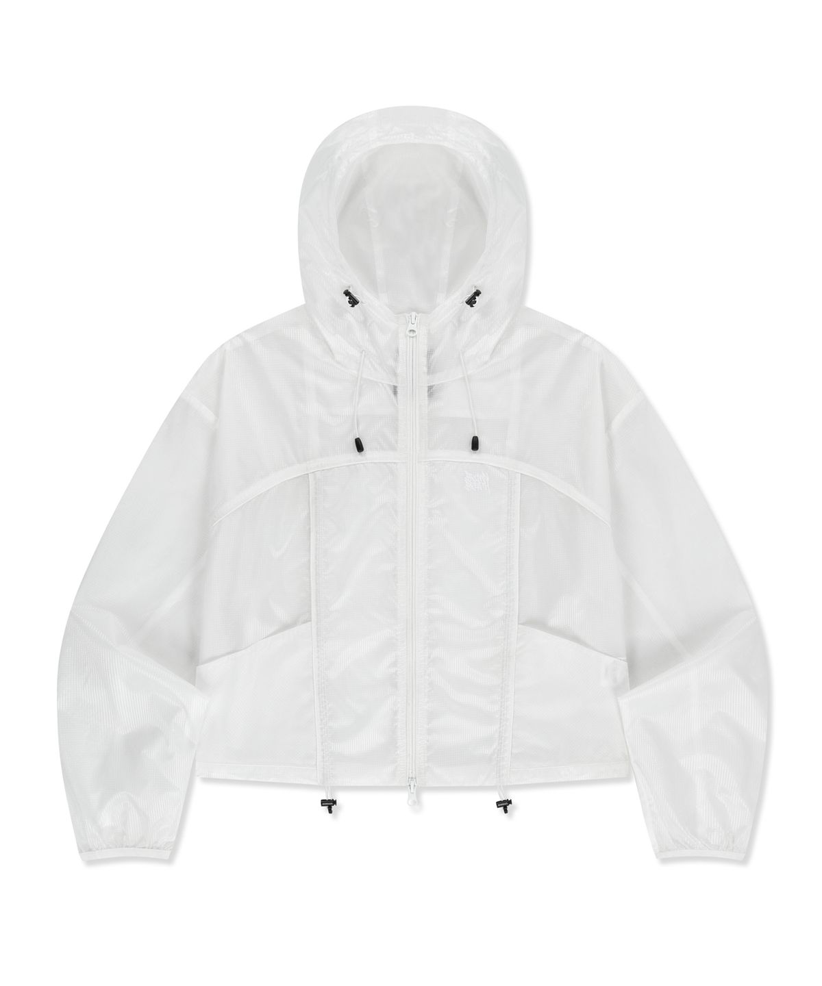 브라운브레스(BROWNBREATH) W SHRRING LIGHT WINDBREAKER - WHITE