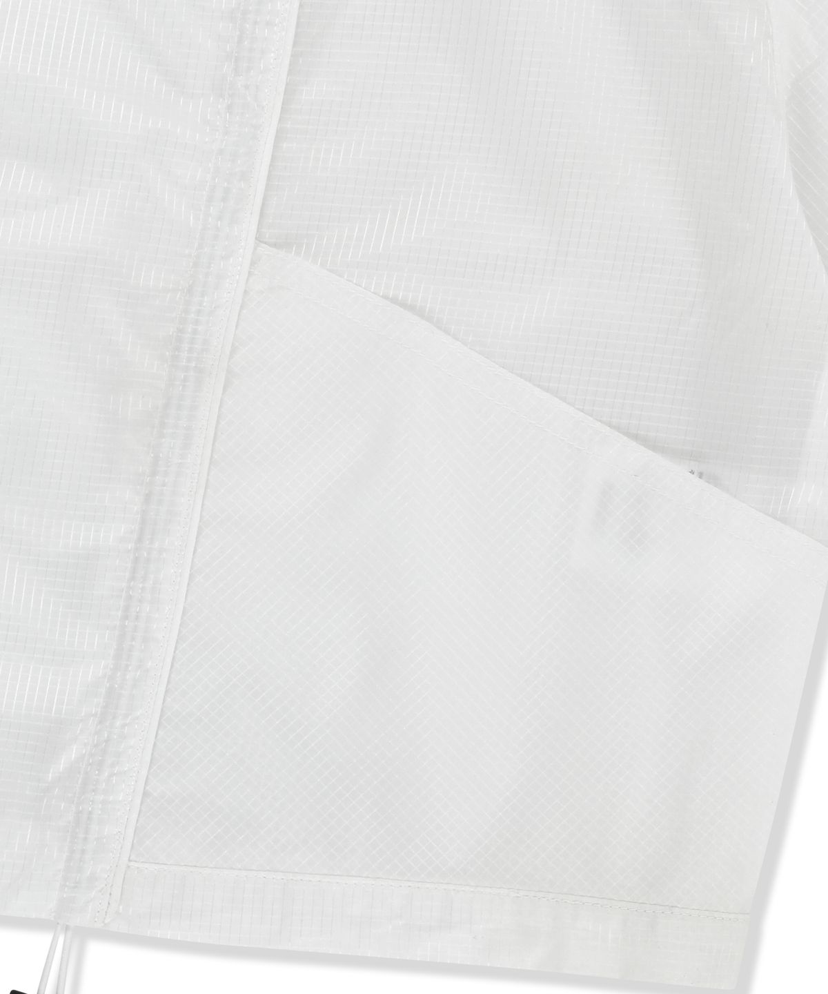 브라운브레스(BROWNBREATH) W SHRRING LIGHT WINDBREAKER - WHITE