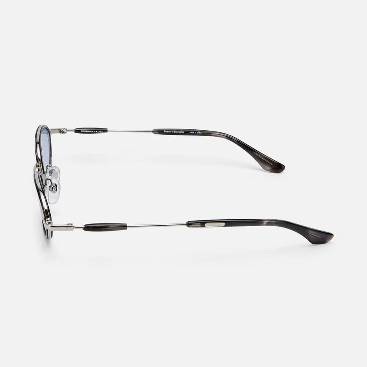 보니 클라이드(BONNIE CLYDE) 부두 Voodoo Silver Black Tortoise & Blue Gradient