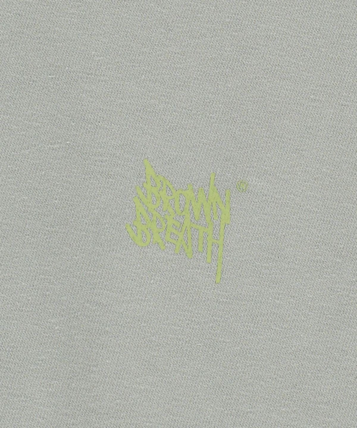브라운브레스(BROWNBREATH) TAG TEE - GREY
