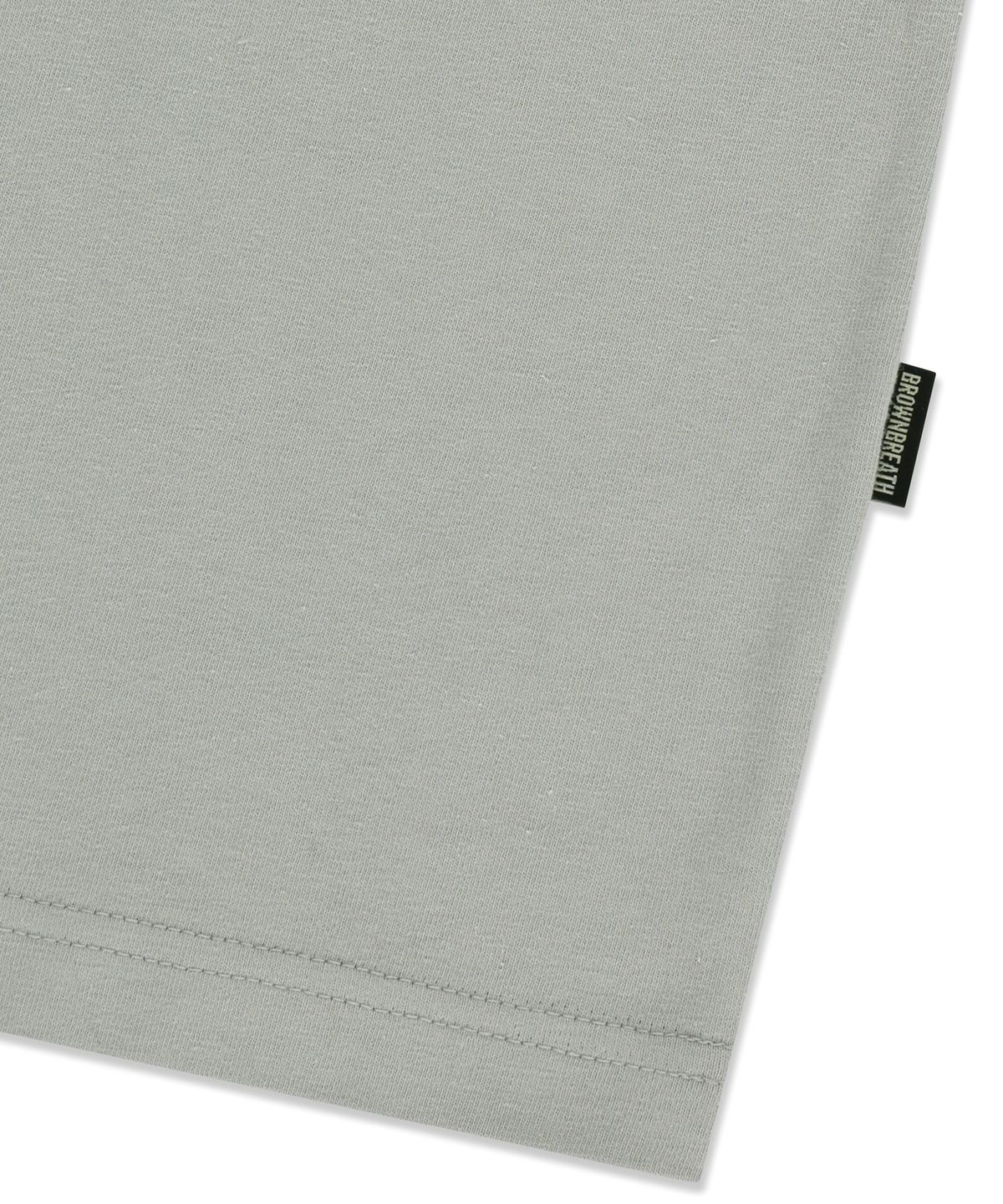 브라운브레스(BROWNBREATH) TAG TEE - GREY