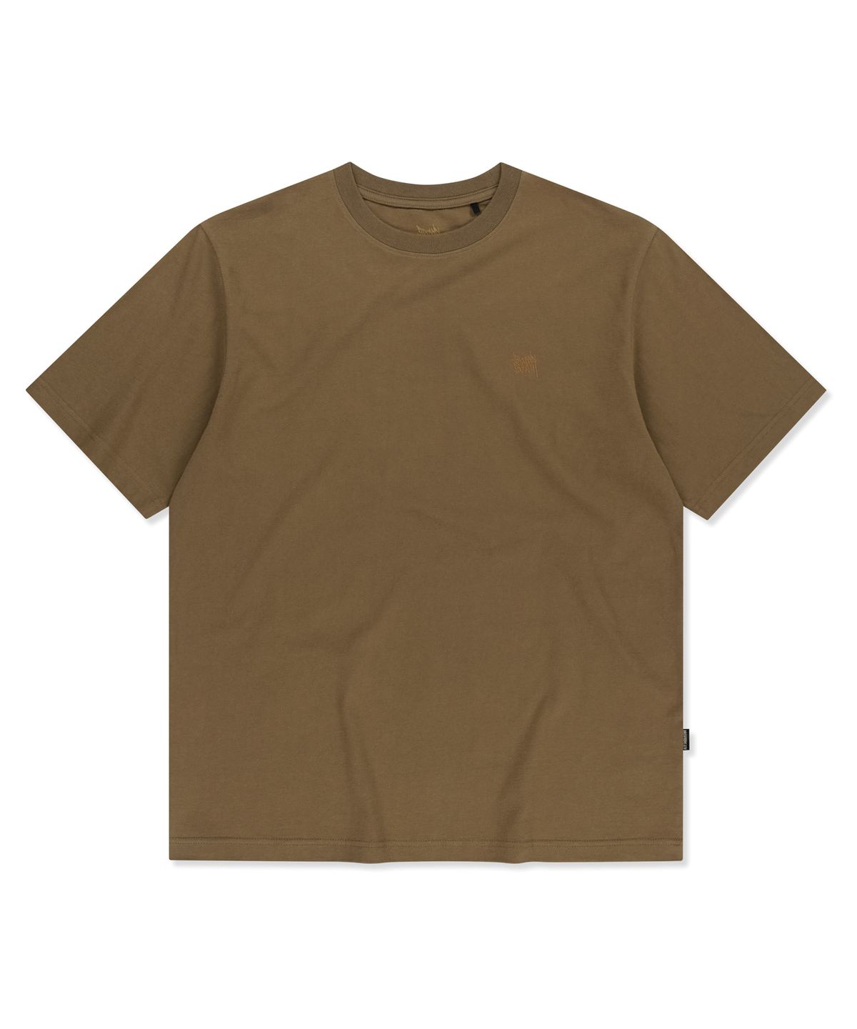 브라운브레스(BROWNBREATH) TAG TEE - BROWN