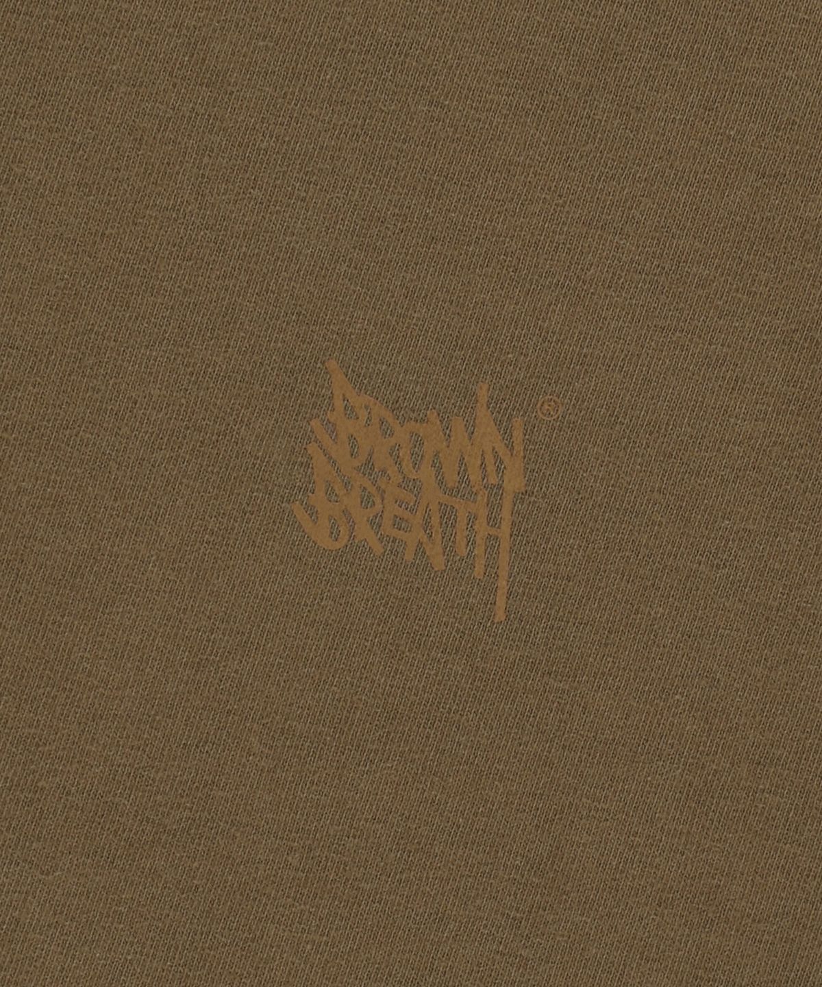 브라운브레스(BROWNBREATH) TAG TEE - BROWN