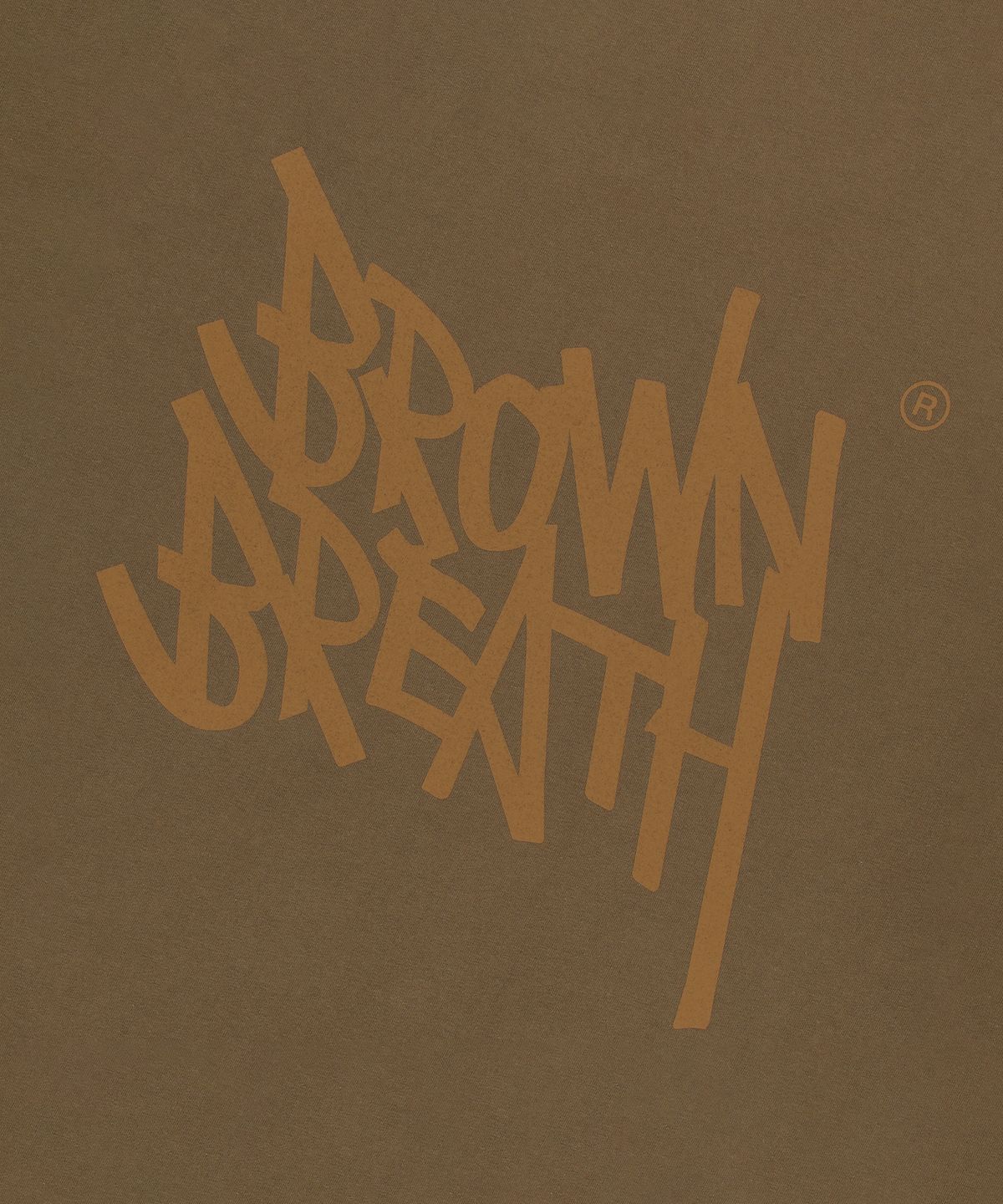브라운브레스(BROWNBREATH) TAG TEE - BROWN