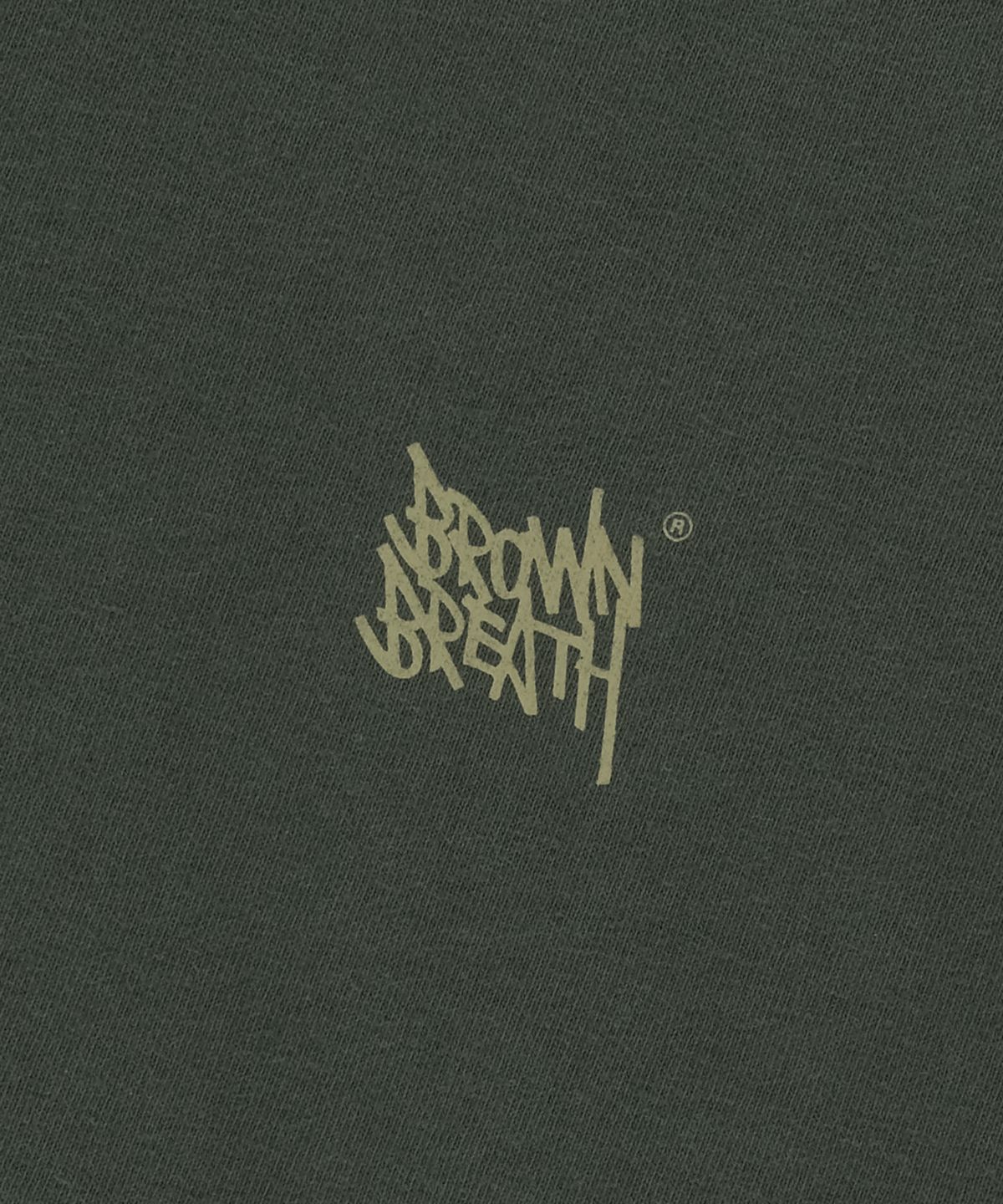 브라운브레스(BROWNBREATH) TAG TEE - KHAKI