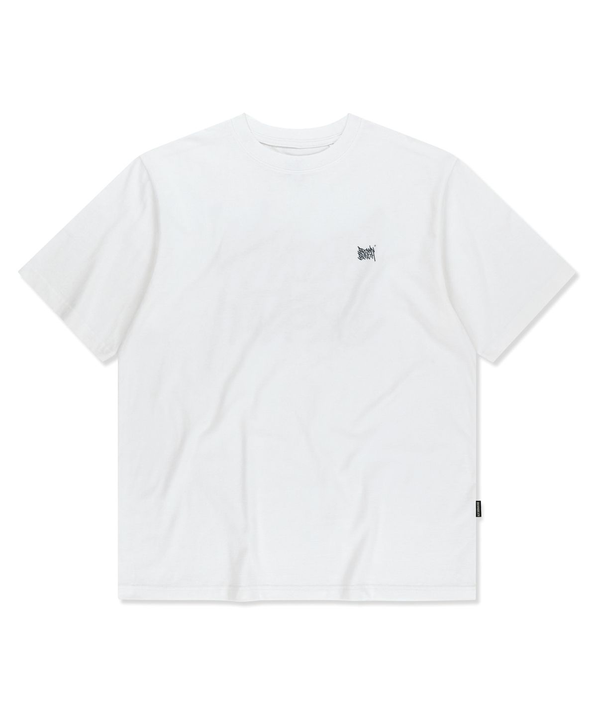 브라운브레스(BROWNBREATH) TAG TEE - OFF WHITE