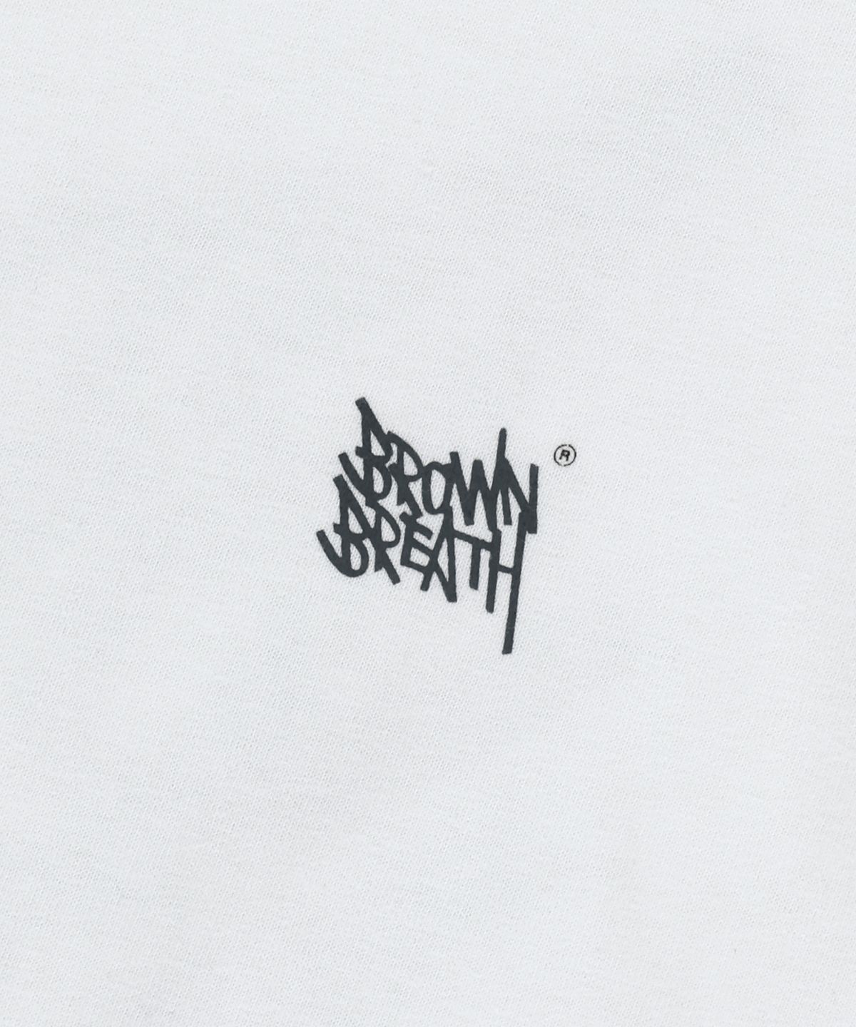 브라운브레스(BROWNBREATH) TAG TEE - OFF WHITE