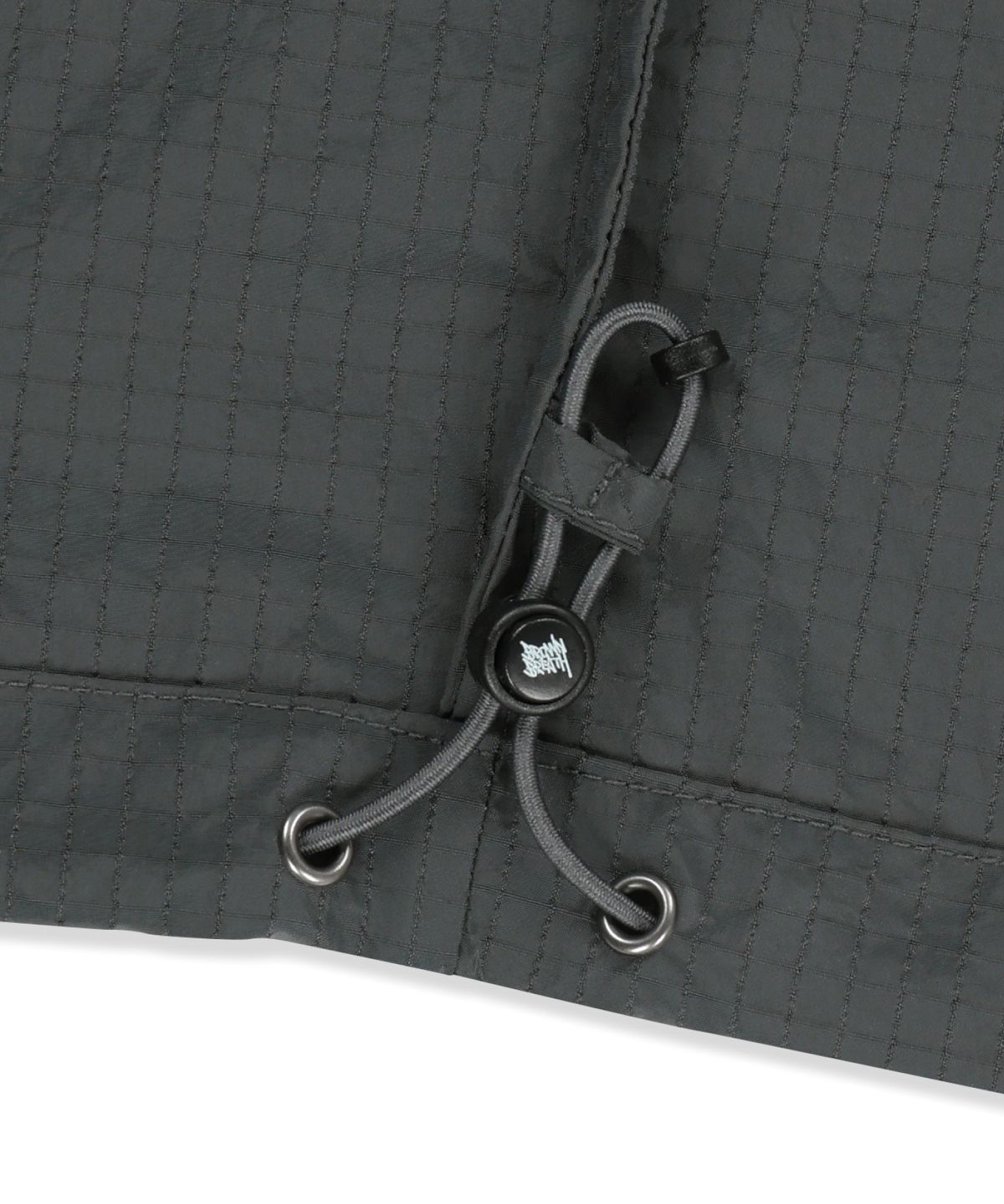 브라운브레스(BROWNBREATH) STAND COLLAR VEST - CHARCOAL