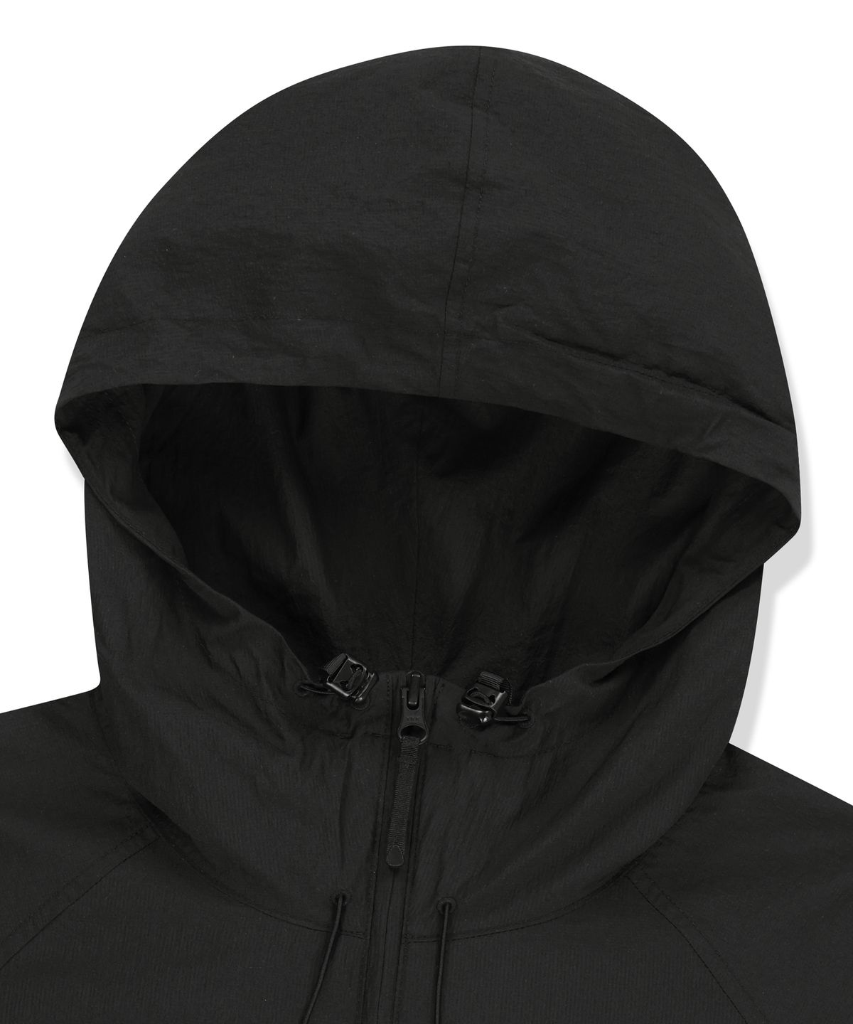 브라운브레스(BROWNBREATH) TAG LIGHT WINDBREAKER - BLACK