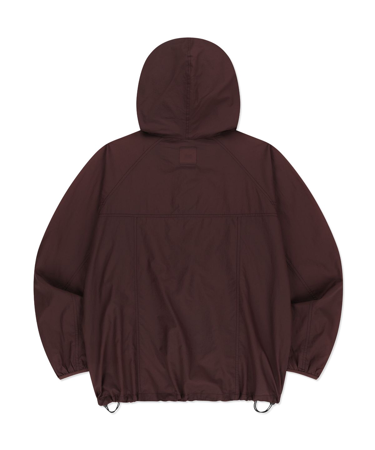 브라운브레스(BROWNBREATH) TAG LIGHT WINDBREAKER - BURGUNDY