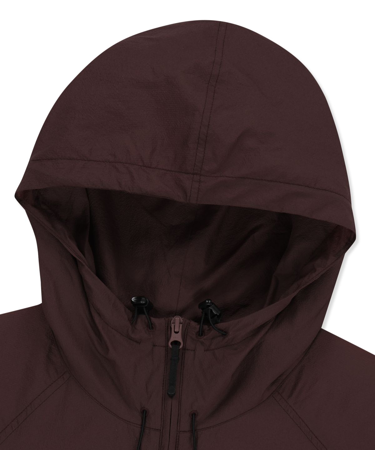 브라운브레스(BROWNBREATH) TAG LIGHT WINDBREAKER - BURGUNDY