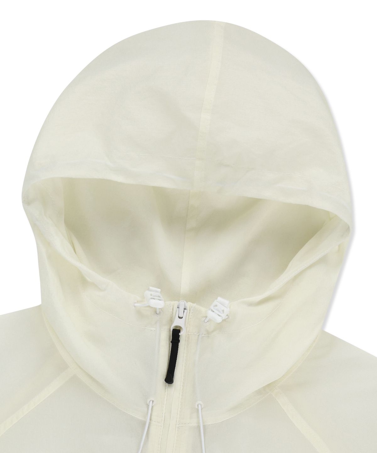 브라운브레스(BROWNBREATH) TAG LIGHT WINDBREAKER - WHITE