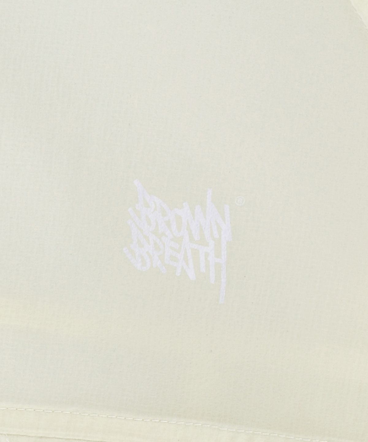 브라운브레스(BROWNBREATH) TAG LIGHT WINDBREAKER - WHITE