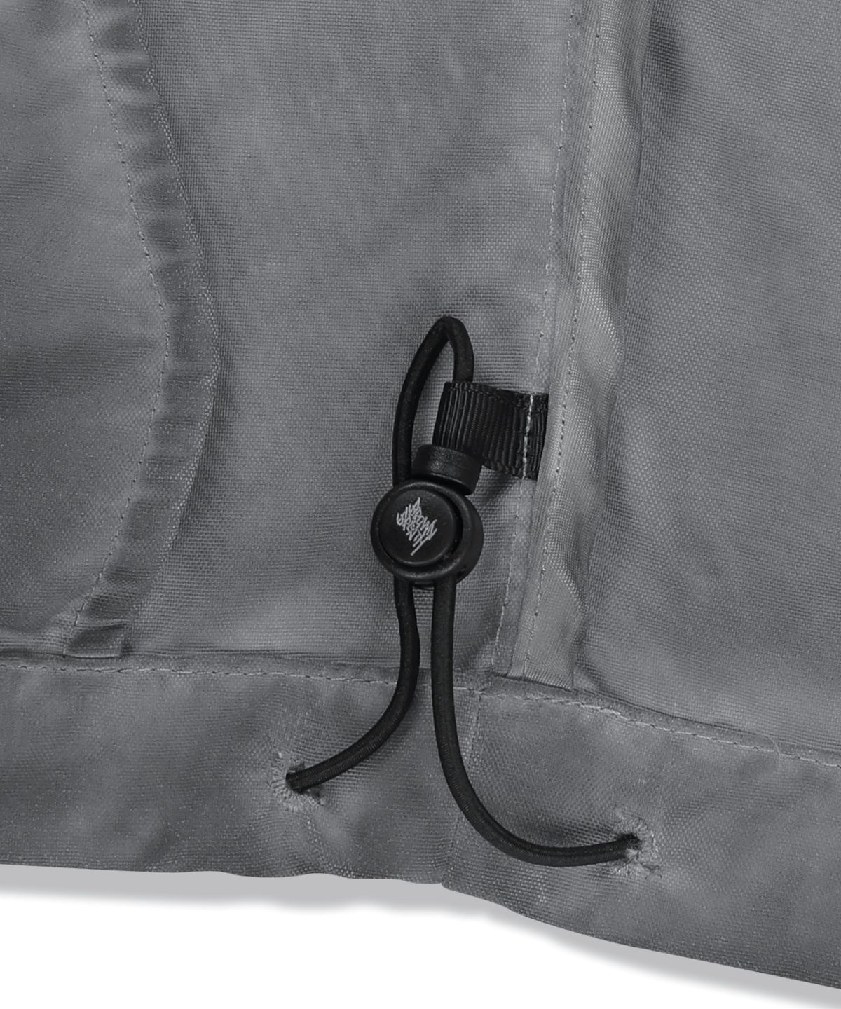 브라운브레스(BROWNBREATH) PIGMENT WASHED WINDBREAKER JACKET - CHARCOAL