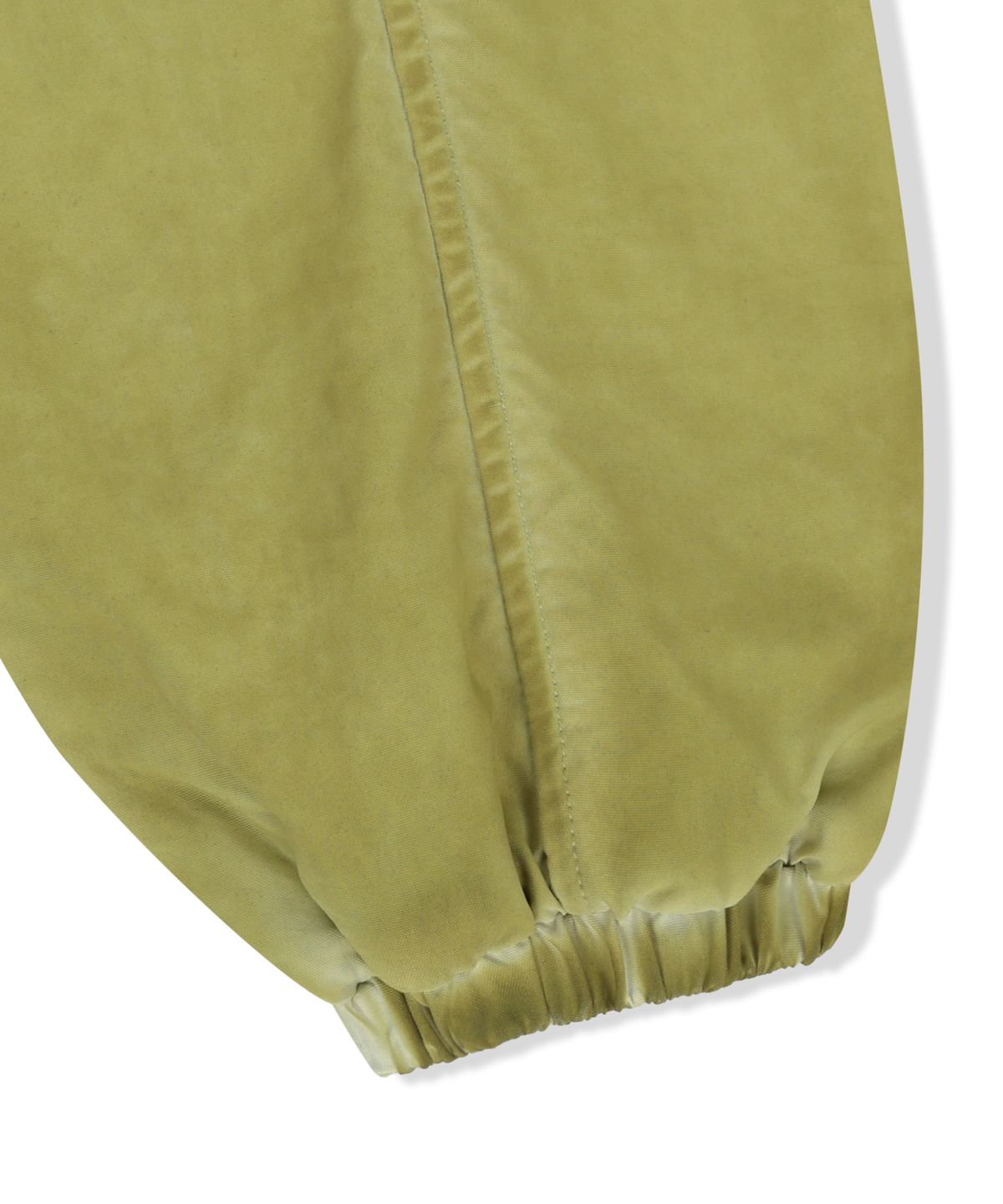 브라운브레스(BROWNBREATH) PIGMENT WASHED WINDBREAKER JACKET - YELLOW