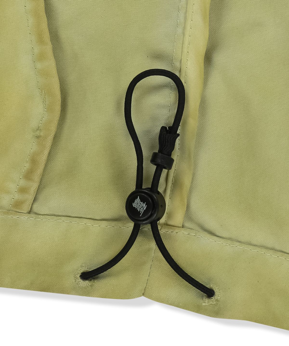 브라운브레스(BROWNBREATH) PIGMENT WASHED WINDBREAKER JACKET - YELLOW