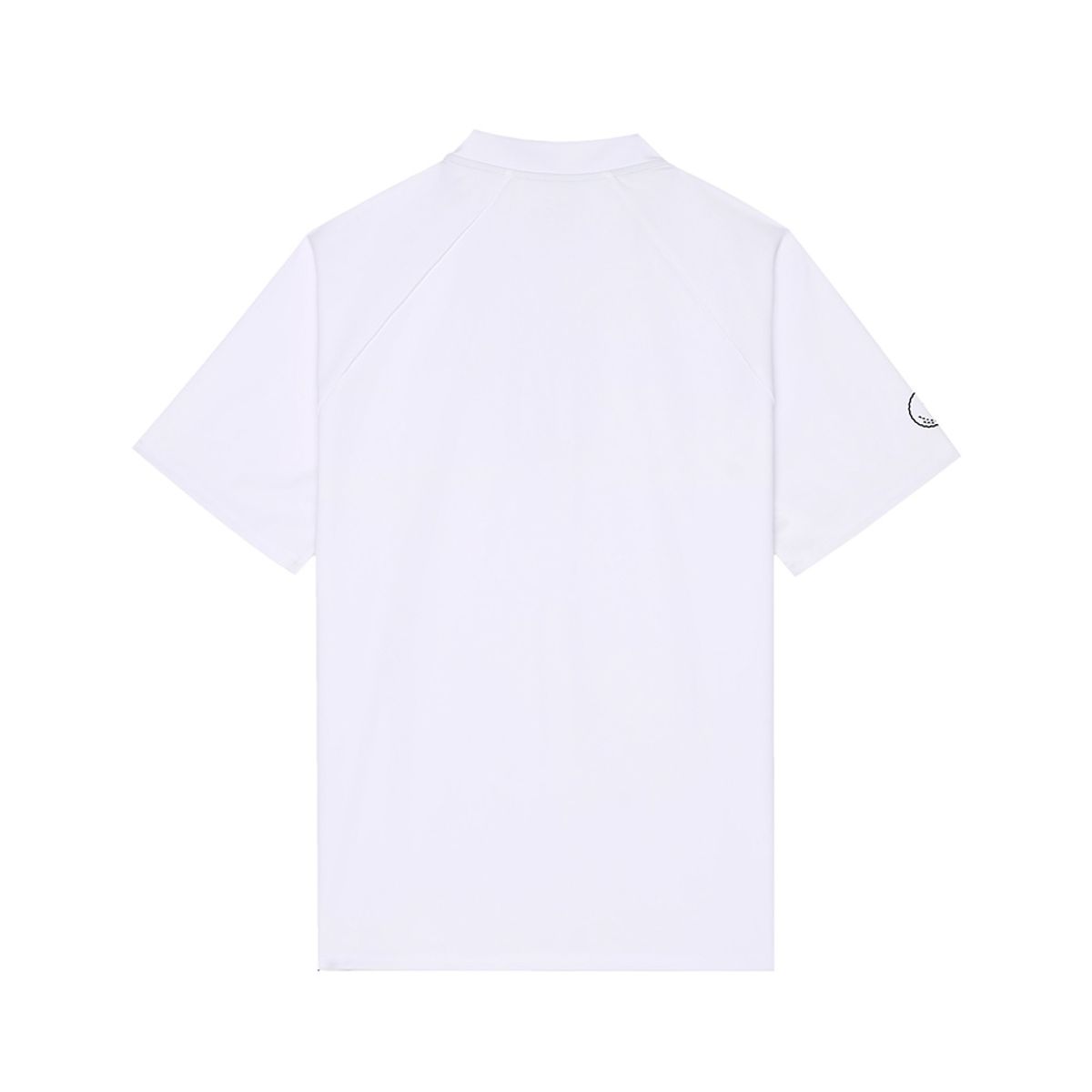 말본 골프(MALBON GOLF) [FUTURA] 쿼터집 래글런 블레이드 폴로 티셔츠 WHITE (MAN)