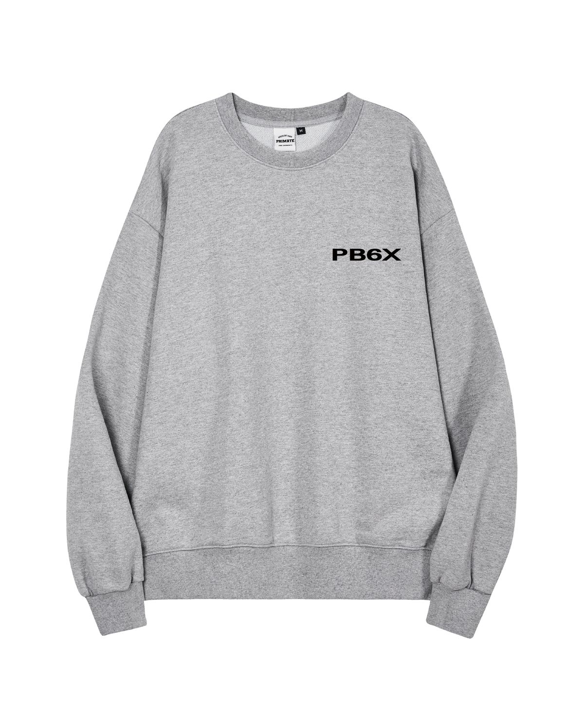 프라임에이트(PRIMATE) [기모/NO기모]PLAIN 오버핏 맨투맨 5 COLORS