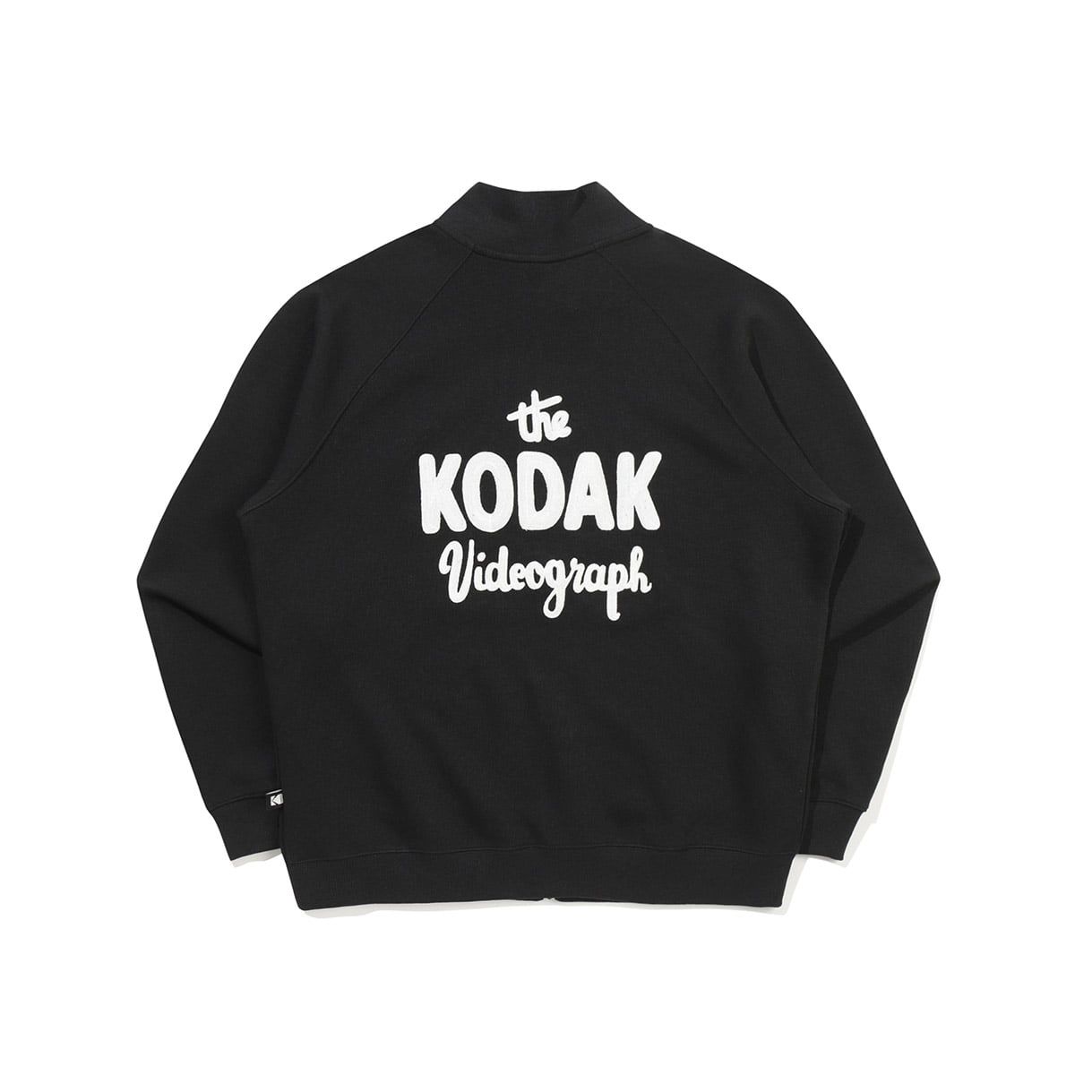 코닥(KODAK) RGB 트랙 집업 자켓 BLACK