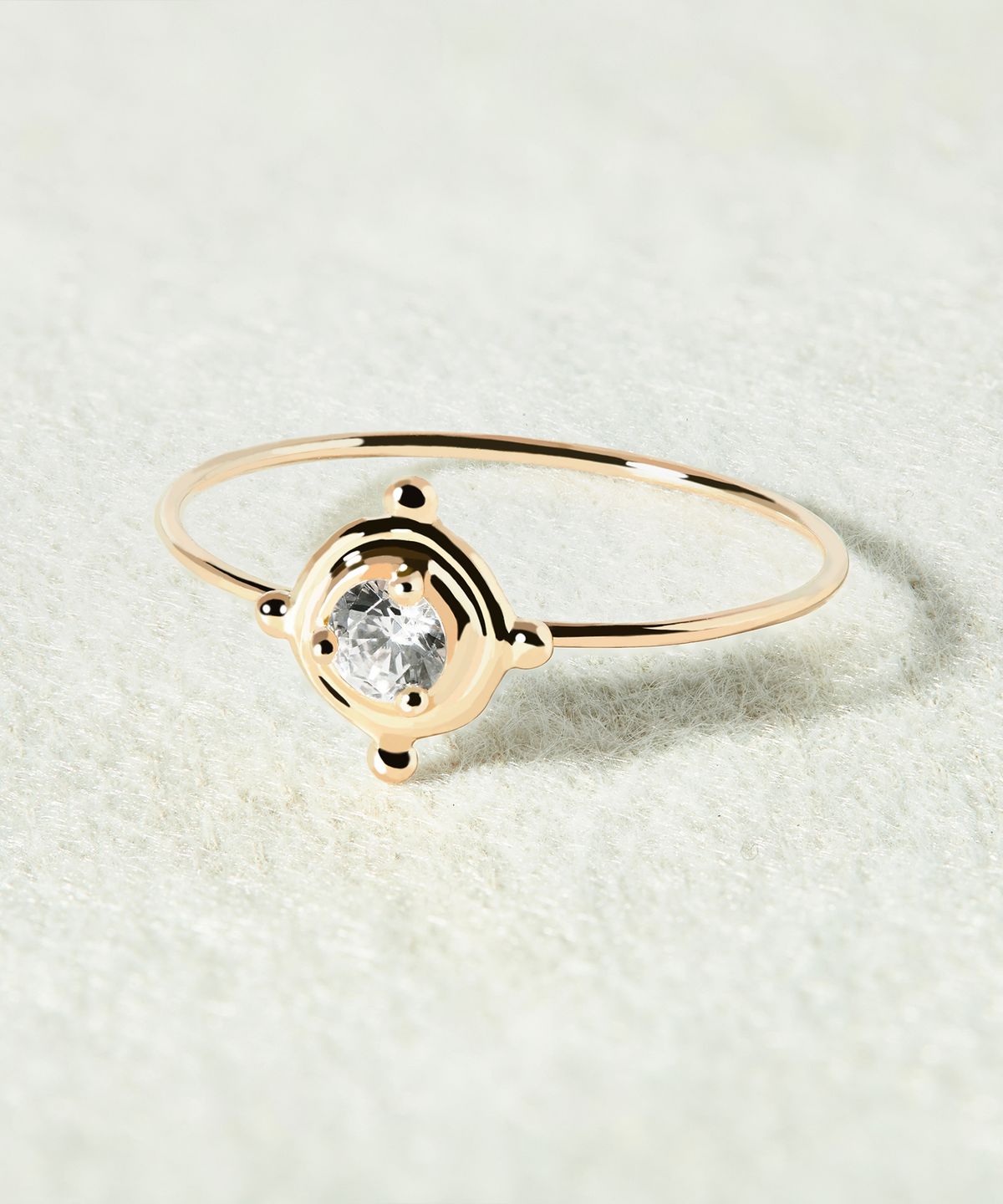 엘렌쥬얼리(HELENE JEWELRY) 14K 베리알 큐빅 미스 링 금 실 반지