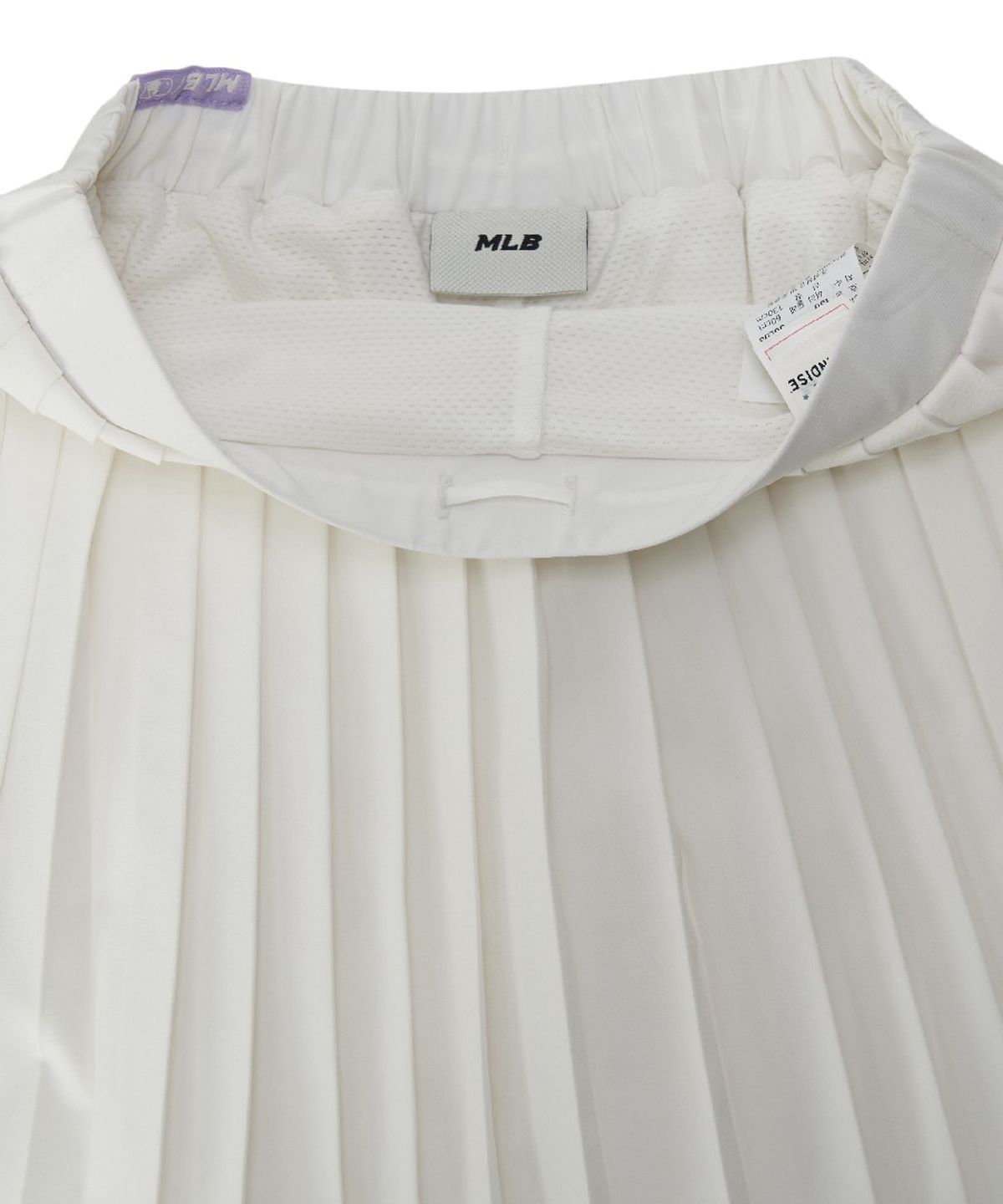 엠엘비 키즈(MLB KIDS) 스포티브 애슬레저 컬시브 스커트 티셔츠세트(여아) NY (Lavender)