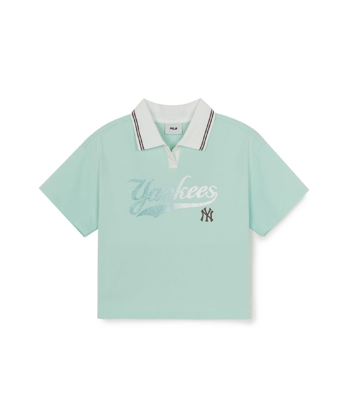 엠엘비 키즈(MLB KIDS) 스포티브 애슬레저 컬시브 스커트 티셔츠세트(여아) NY (L.Mint)