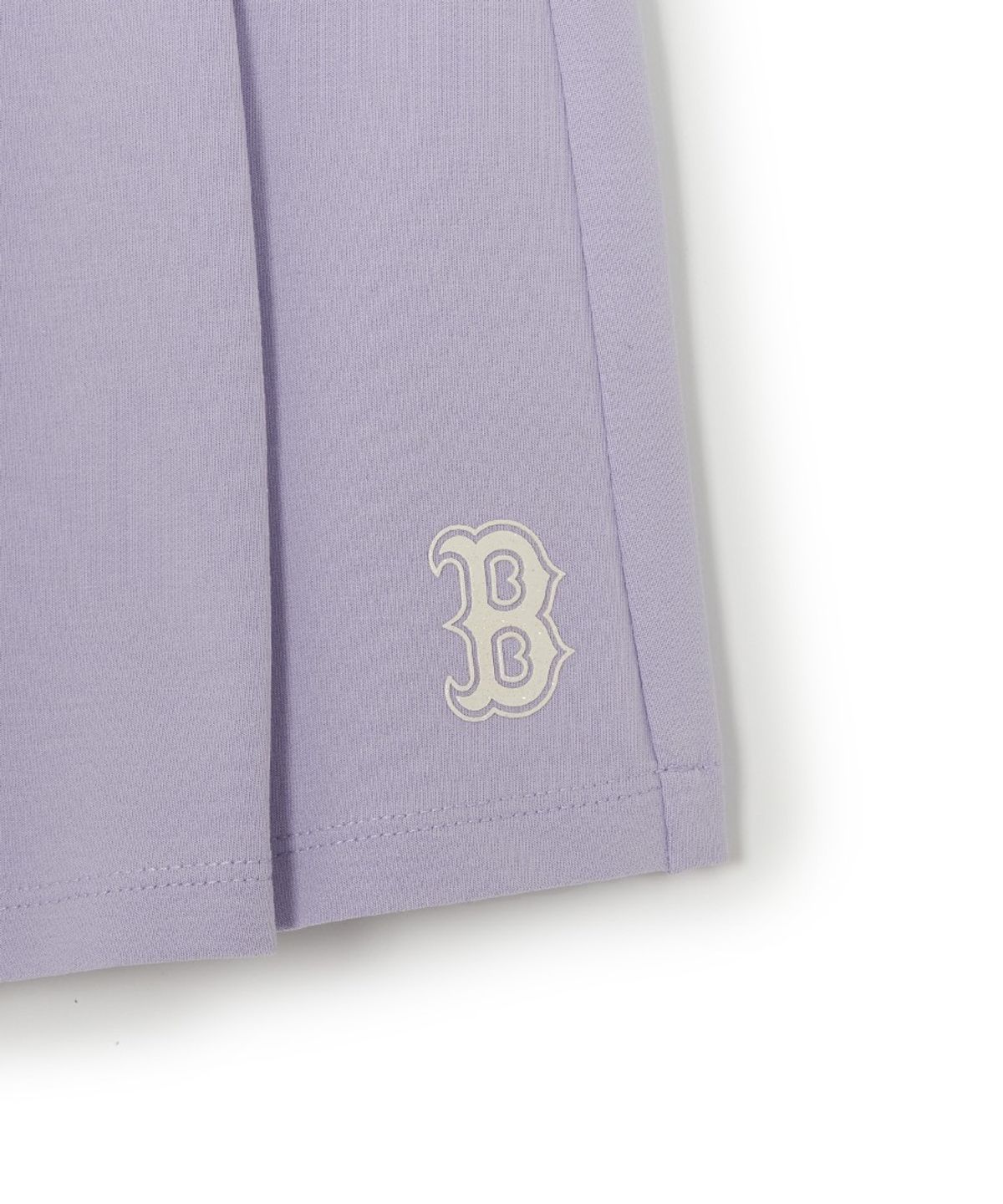엠엘비 키즈(MLB KIDS) 스포티브 애슬레저 링거 티셔츠세트(여아) BOS (Lavender)