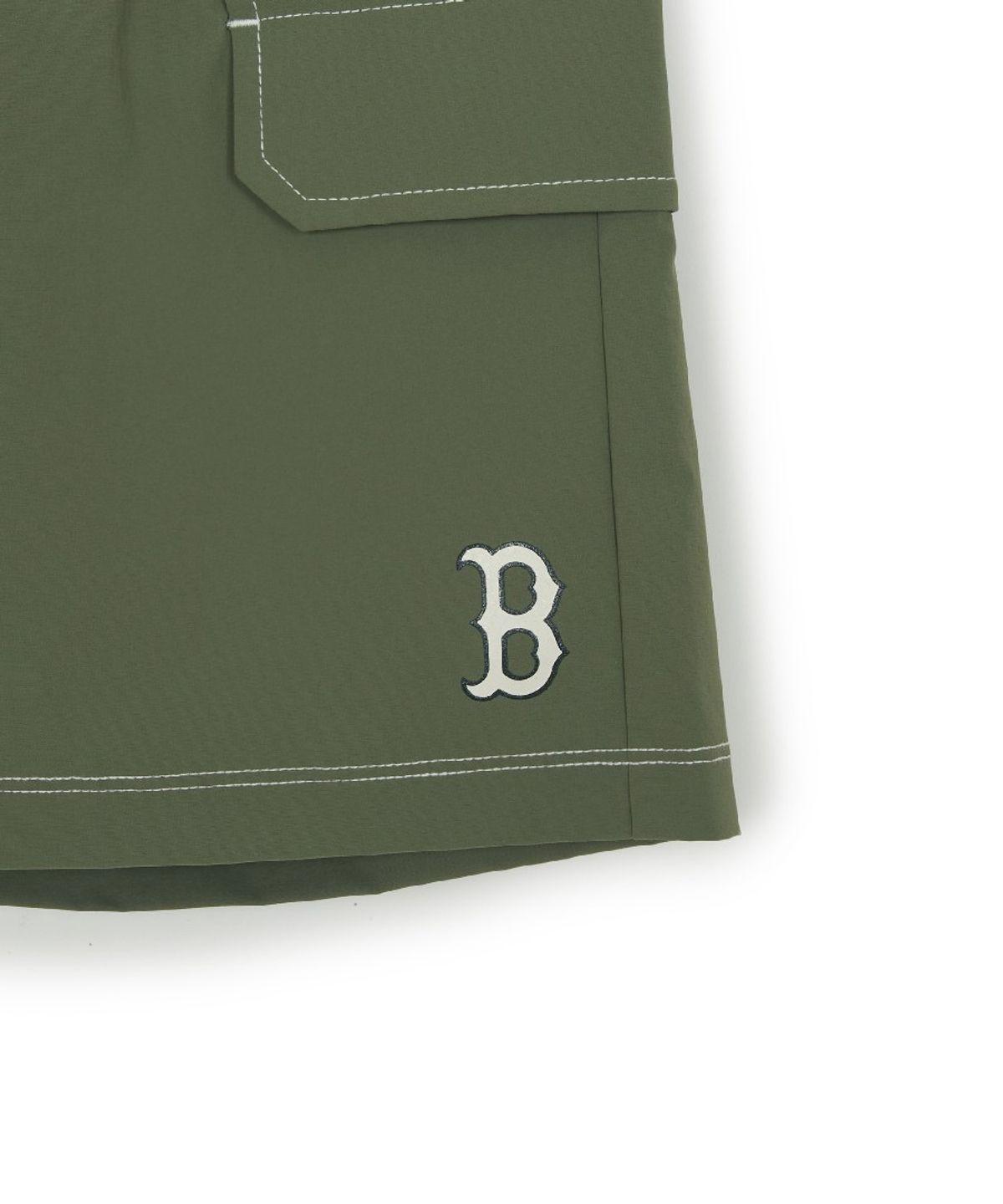 엠엘비 키즈(MLB KIDS) 스포티브 바시티 숫자 아트웍 티셔츠세트 BOS (Ivory)