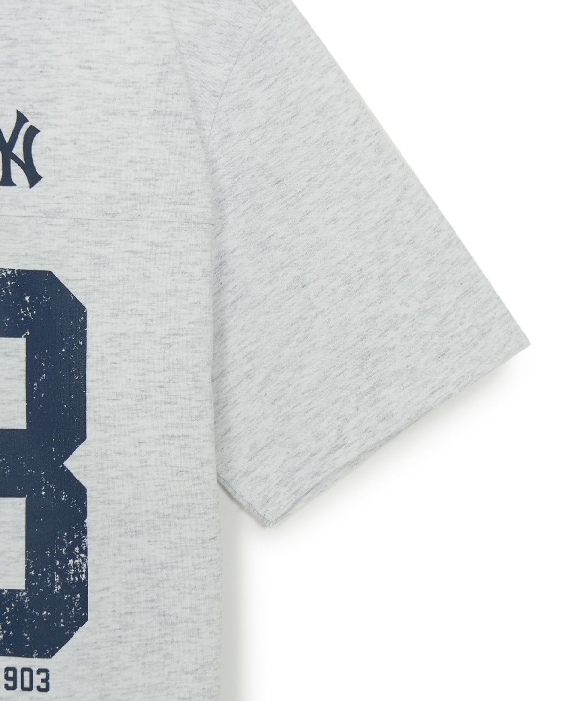 엠엘비 키즈(MLB KIDS) 스포티브 바시티 숫자 아트웍 티셔츠세트 NY (L.Melange Grey)