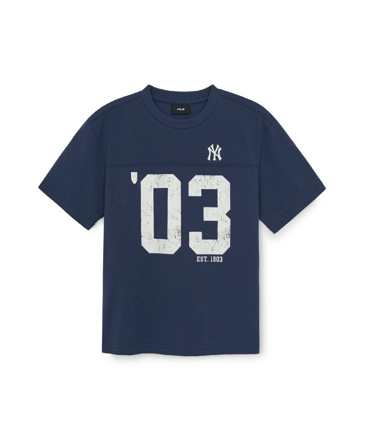 엠엘비 키즈(MLB KIDS) 스포티브 바시티 숫자 아트웍 티셔츠세트 NY (Navy)