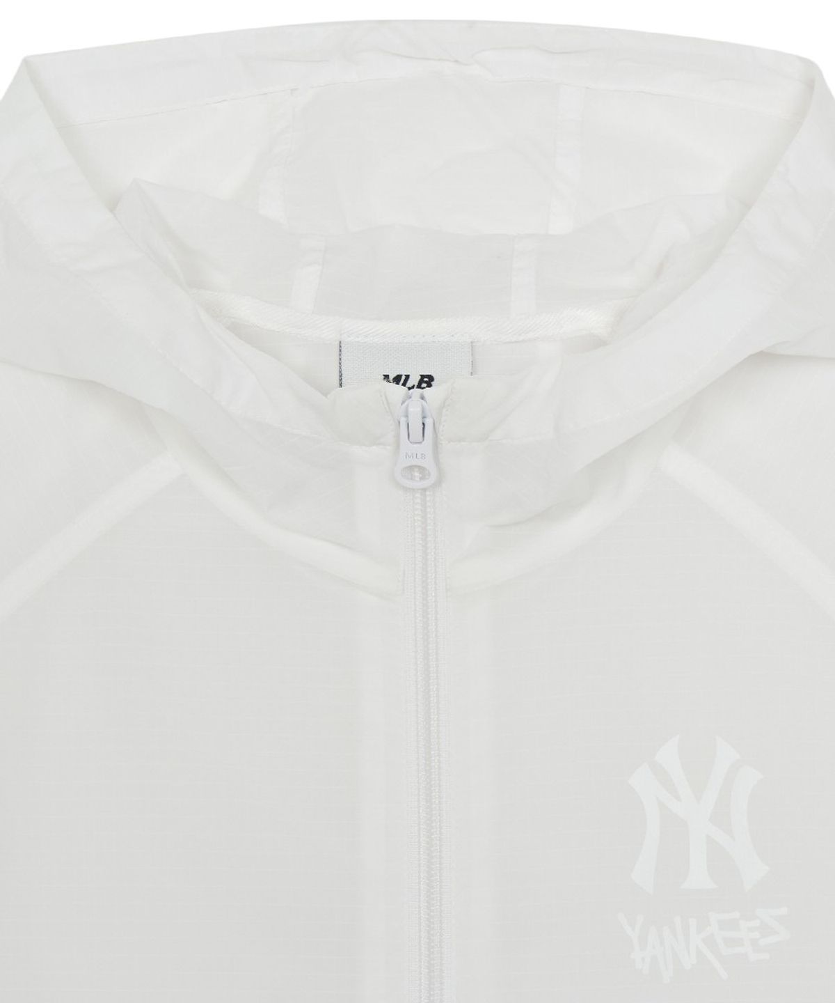 엠엘비 키즈(MLB KIDS) 스트릿 메가 립스탑 초경량 바람막이 NY (White)