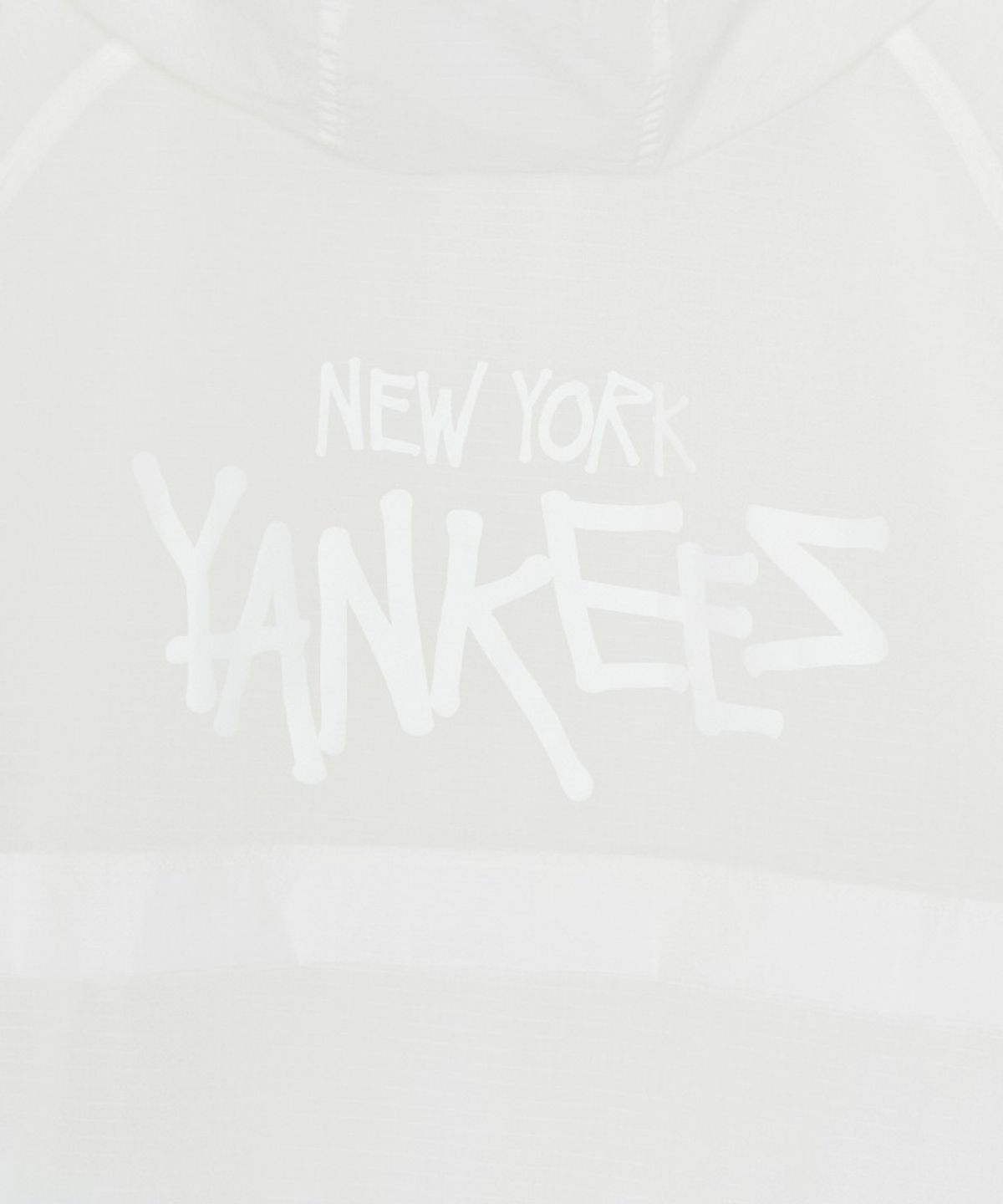 엠엘비 키즈(MLB KIDS) 스트릿 메가 립스탑 초경량 바람막이 NY (White)