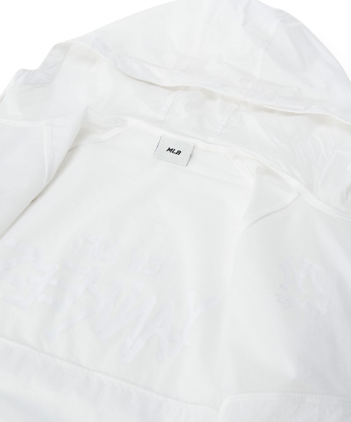 엠엘비 키즈(MLB KIDS) 스트릿 메가 립스탑 초경량 바람막이 NY (White)