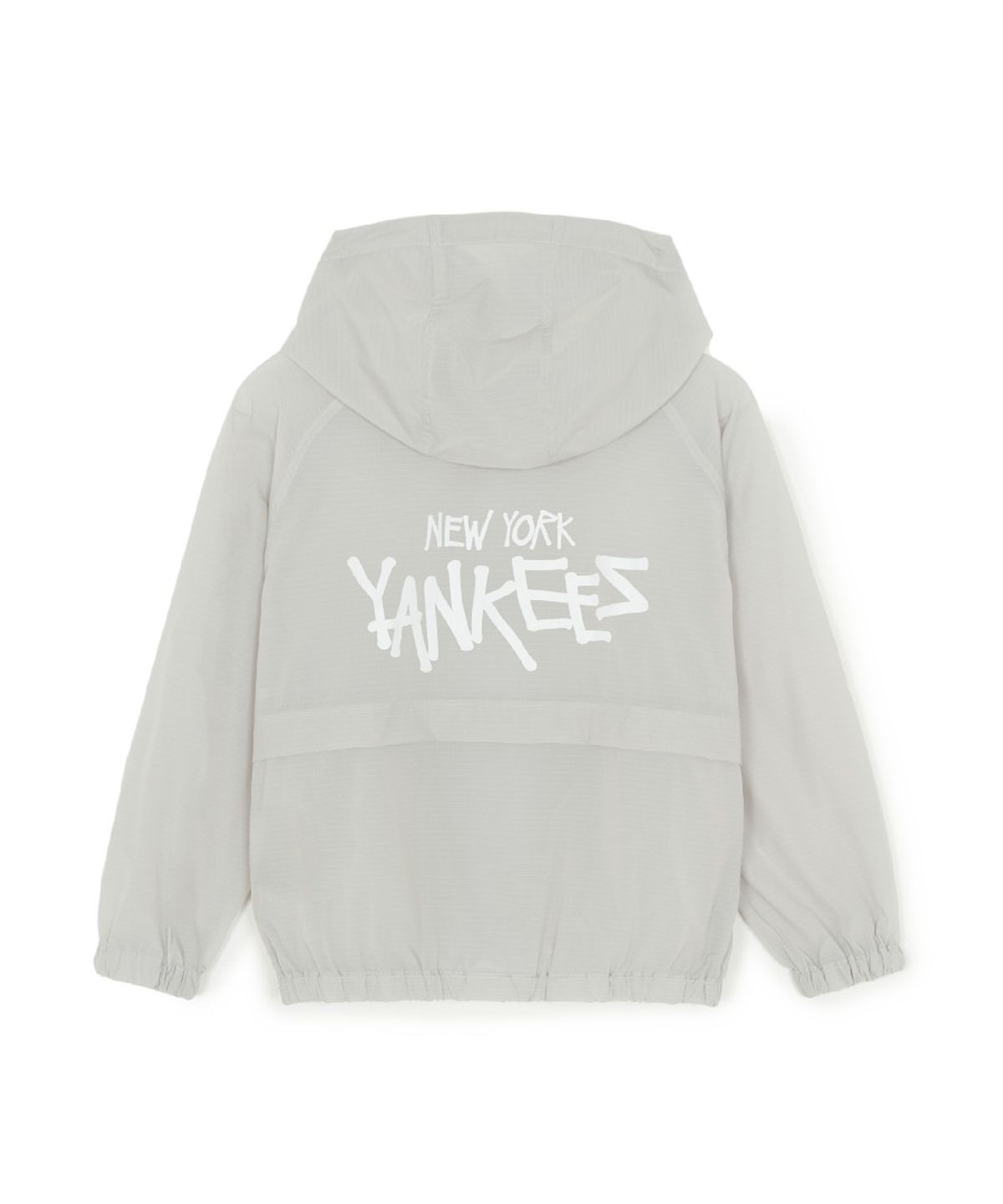 엠엘비 키즈(MLB KIDS) 스트릿 메가 립스탑 초경량 바람막이 NY (Grey)