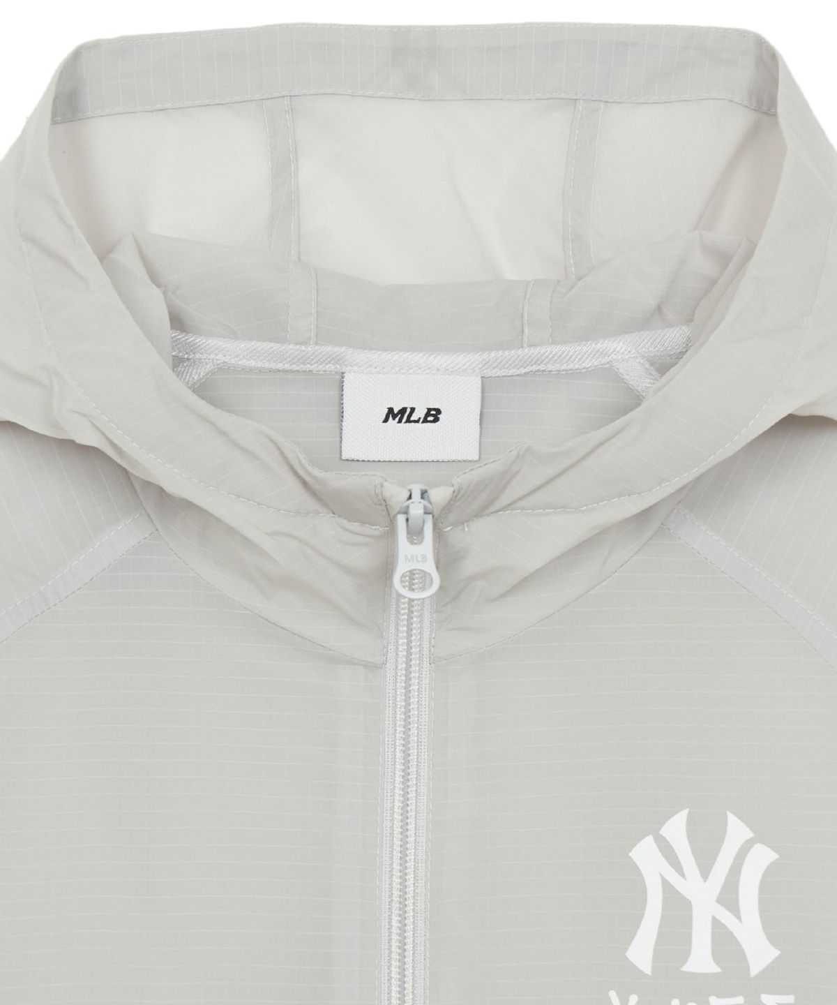 엠엘비 키즈(MLB KIDS) 스트릿 메가 립스탑 초경량 바람막이 NY (Grey)