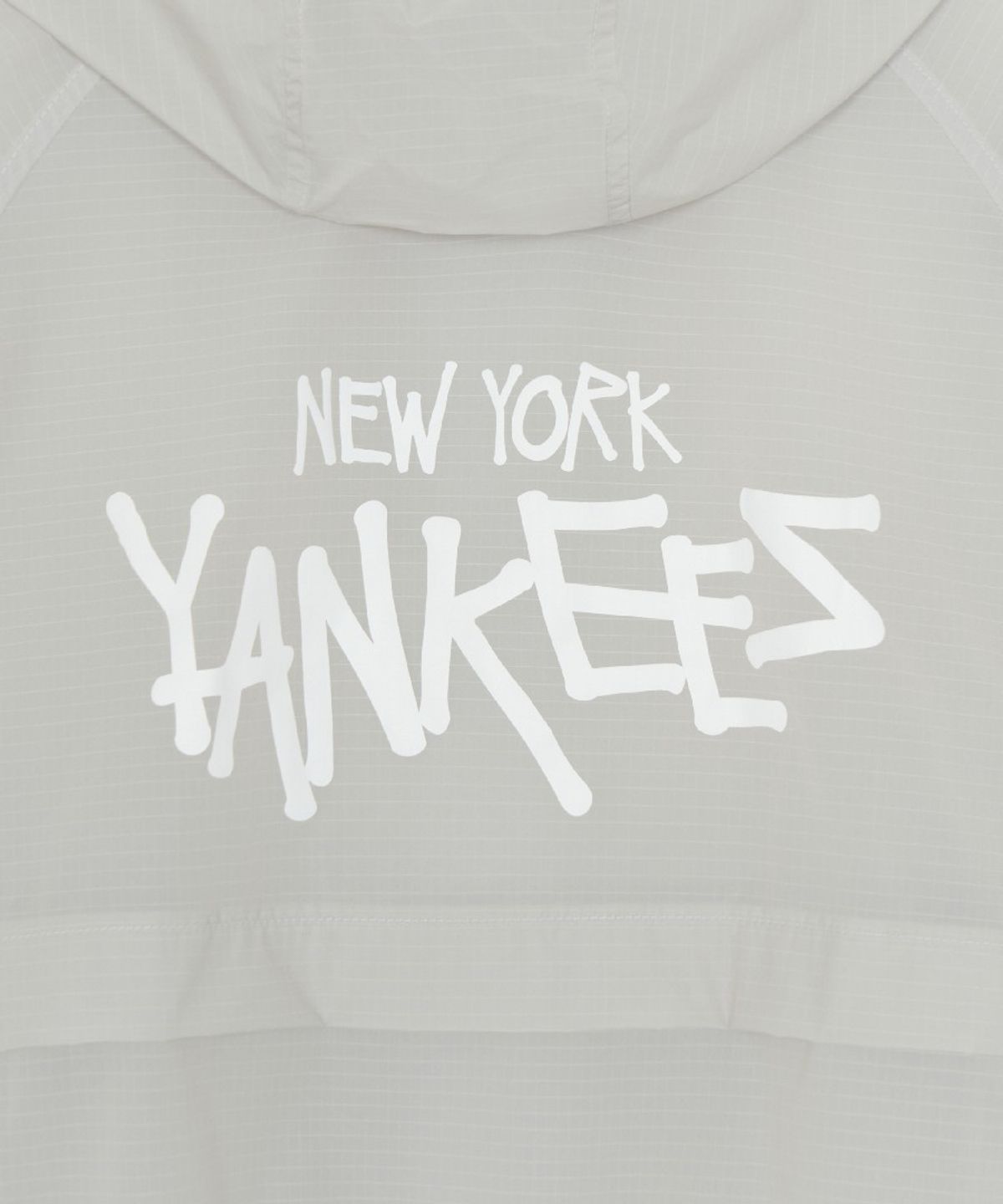 엠엘비 키즈(MLB KIDS) 스트릿 메가 립스탑 초경량 바람막이 NY (Grey)