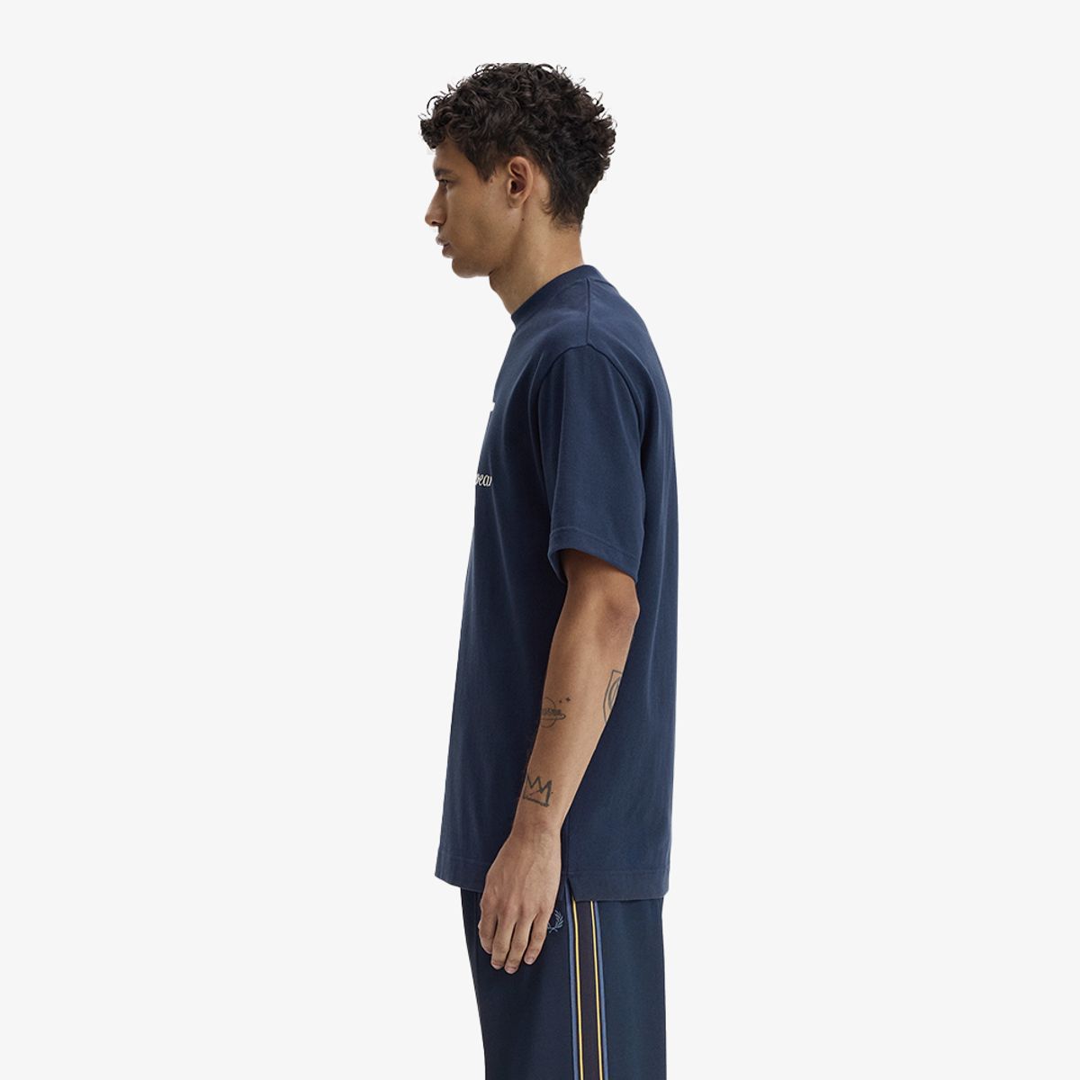 프레드페리(FRED PERRY) [Sport] 오리지널 스포츠웨어 티셔츠 - 테니스 블루 AFPM2612407-X86