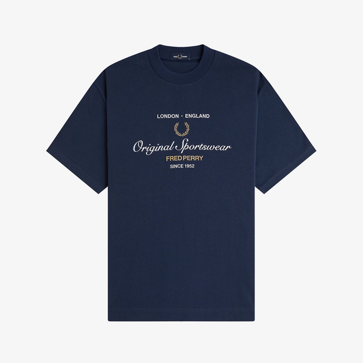 프레드페리(FRED PERRY) [Sport] 오리지널 스포츠웨어 티셔츠 - 테니스 블루 AFPM2612407-X86