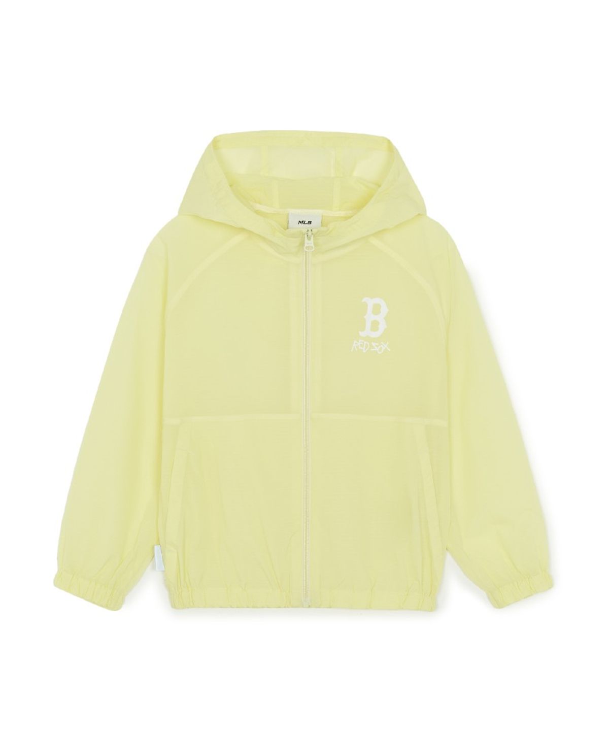 엠엘비 키즈(MLB KIDS) 스트릿 메가 립스탑 초경량 바람막이 BOS (L.Yellow)