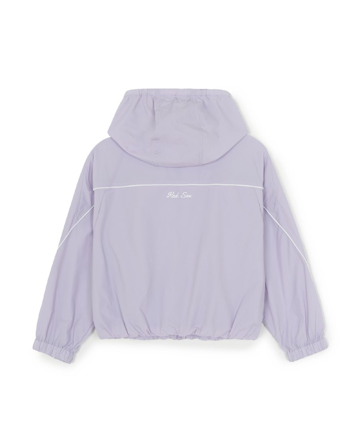 엠엘비 키즈(MLB KIDS) 걸즈 애슬레저 크롭 바람막이 BOS (Lavender)