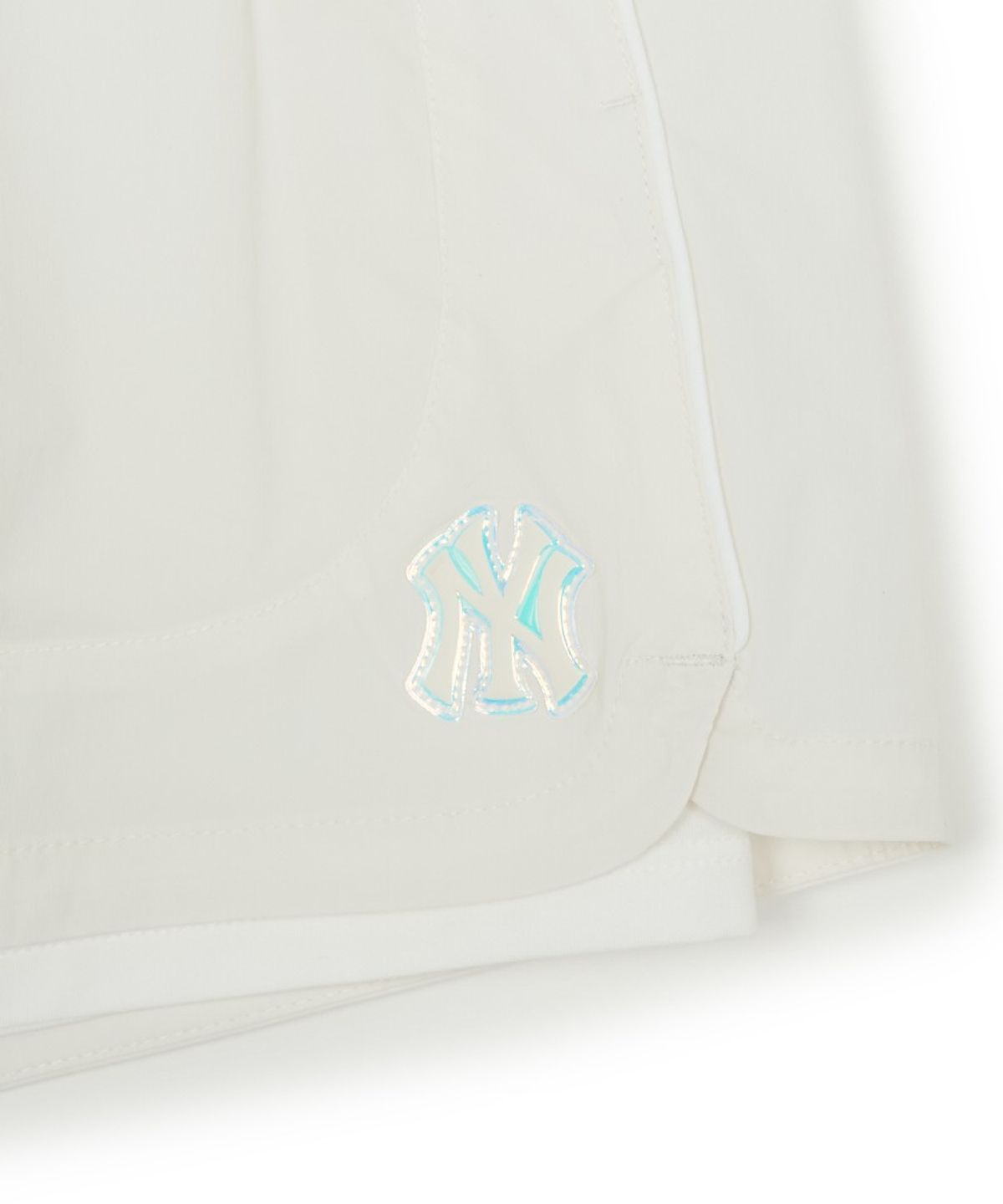 엠엘비 키즈(MLB KIDS) 걸즈 애슬레저 우븐 반바지(SET) NY (Ivory)