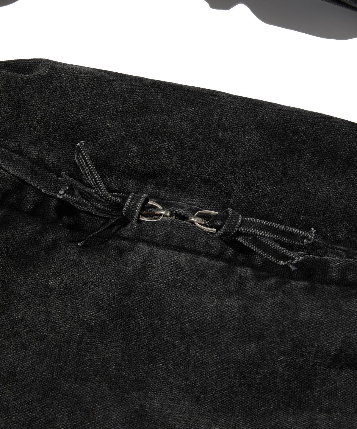 스웨이드(SUADE) WASHED HOBO BAG [BLACK]